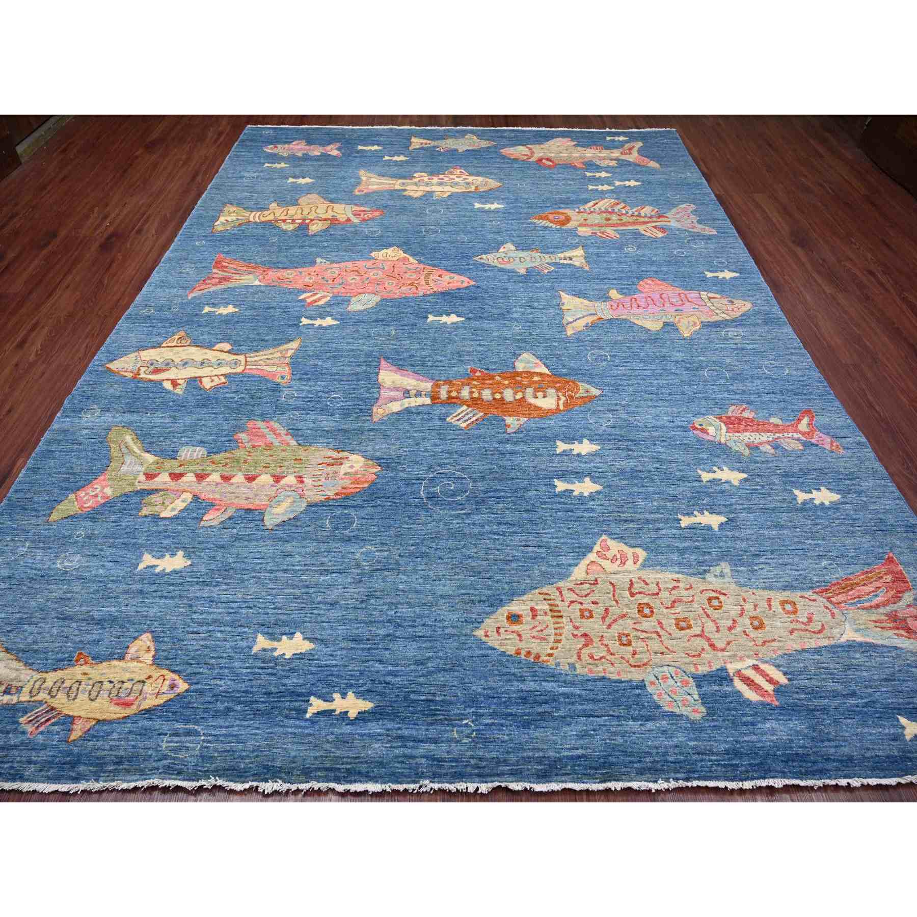 Modern-and-Contemporary-Hand-Knotted-Rug-109445