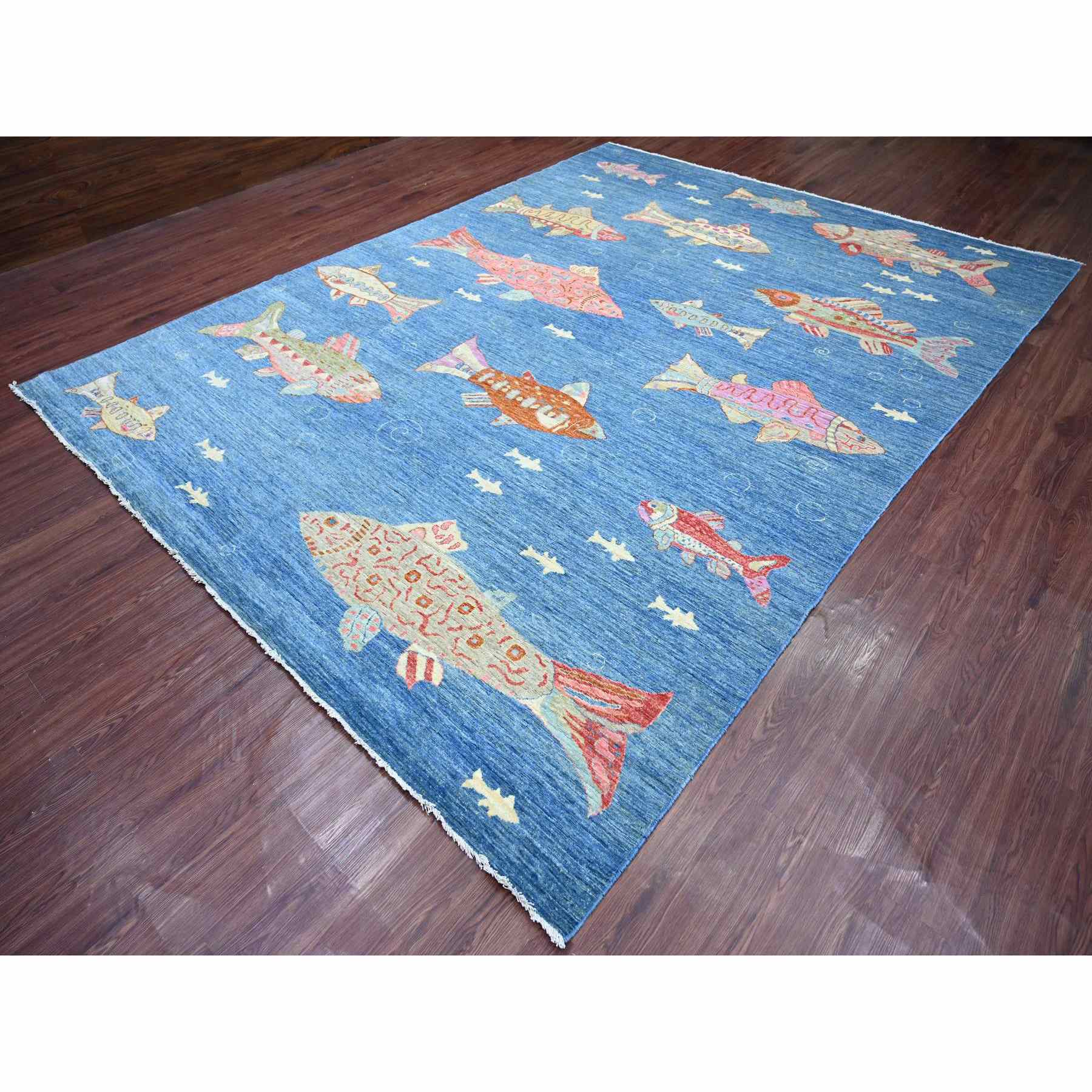 Modern-and-Contemporary-Hand-Knotted-Rug-109445