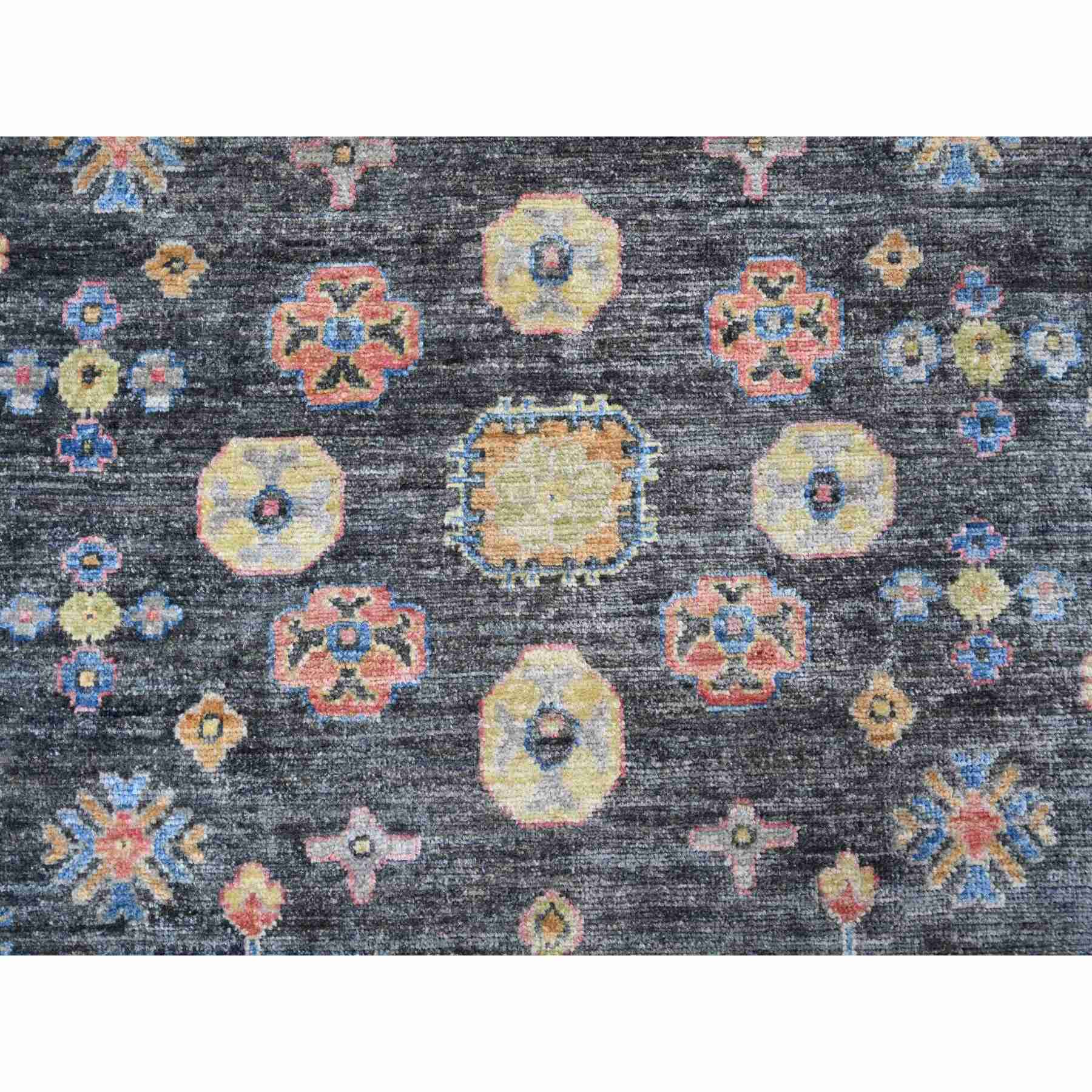 Oushak-And-Peshawar-Hand-Knotted-Rug-107540