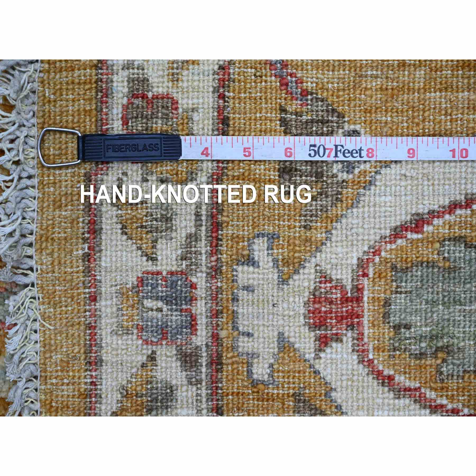 Oushak-And-Peshawar-Hand-Knotted-Rug-107545
