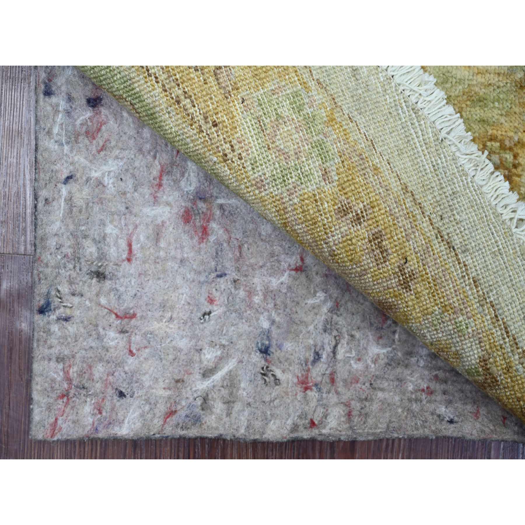 Oushak-And-Peshawar-Hand-Knotted-Rug-107550