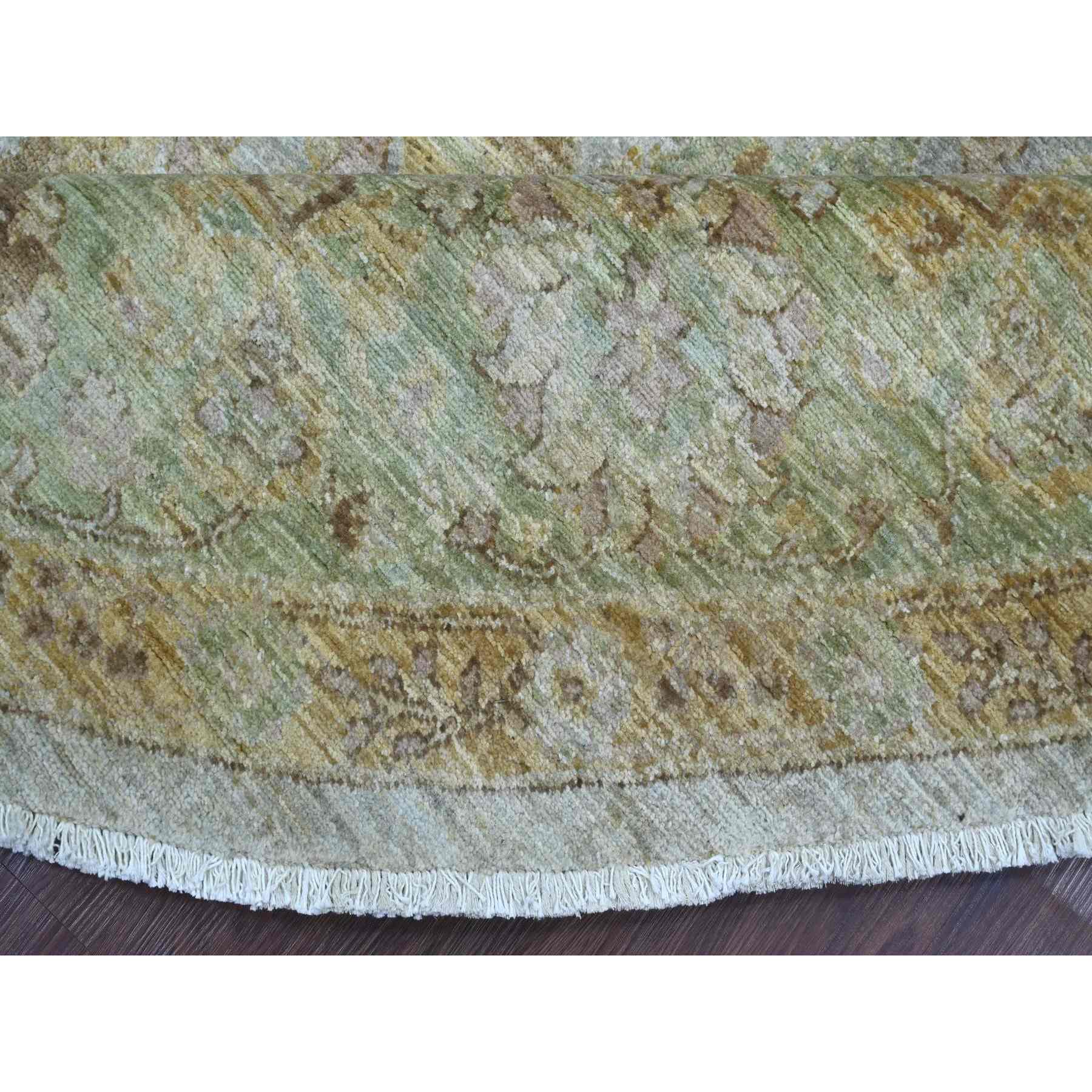 Oushak-And-Peshawar-Hand-Knotted-Rug-107550