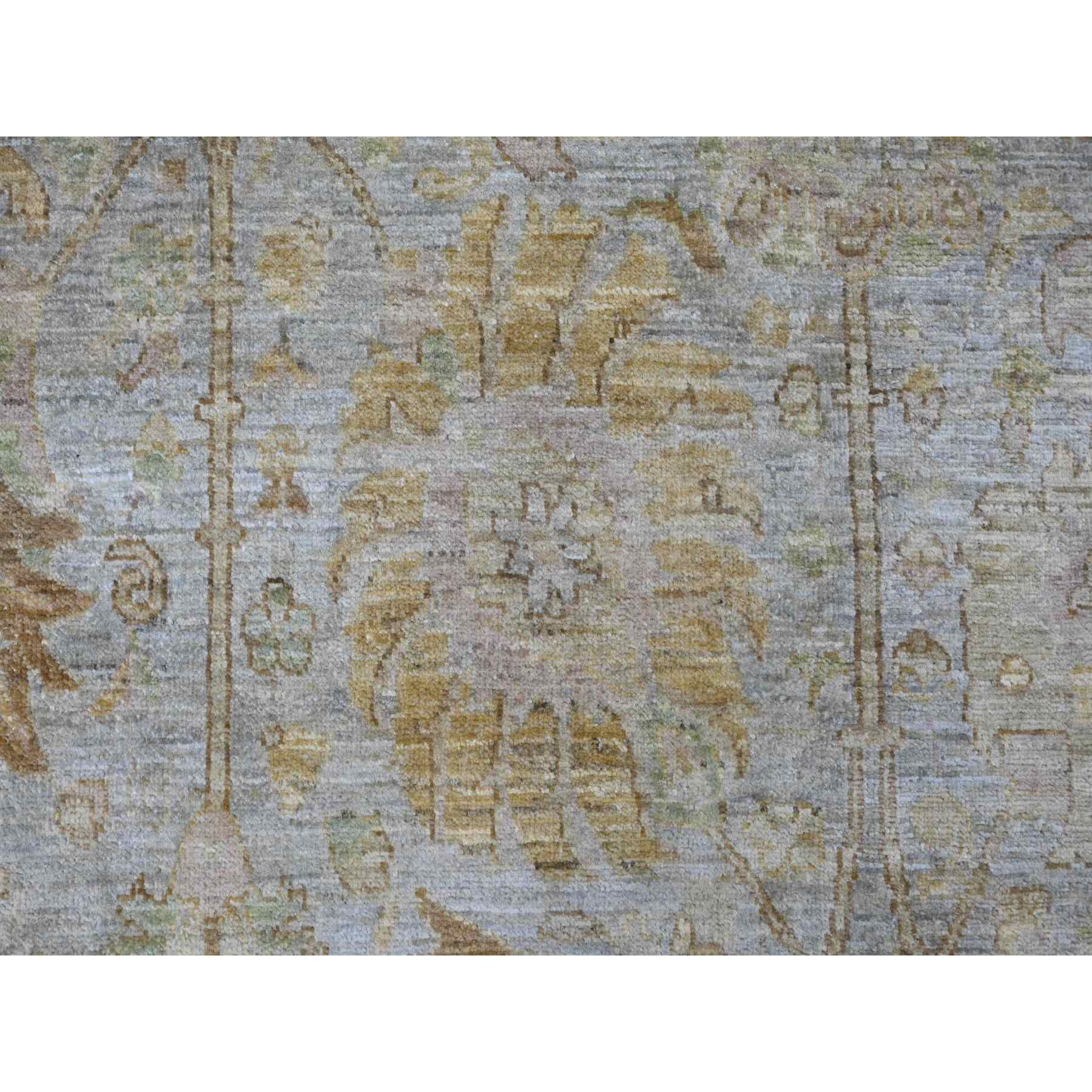 Oushak-And-Peshawar-Hand-Knotted-Rug-107550