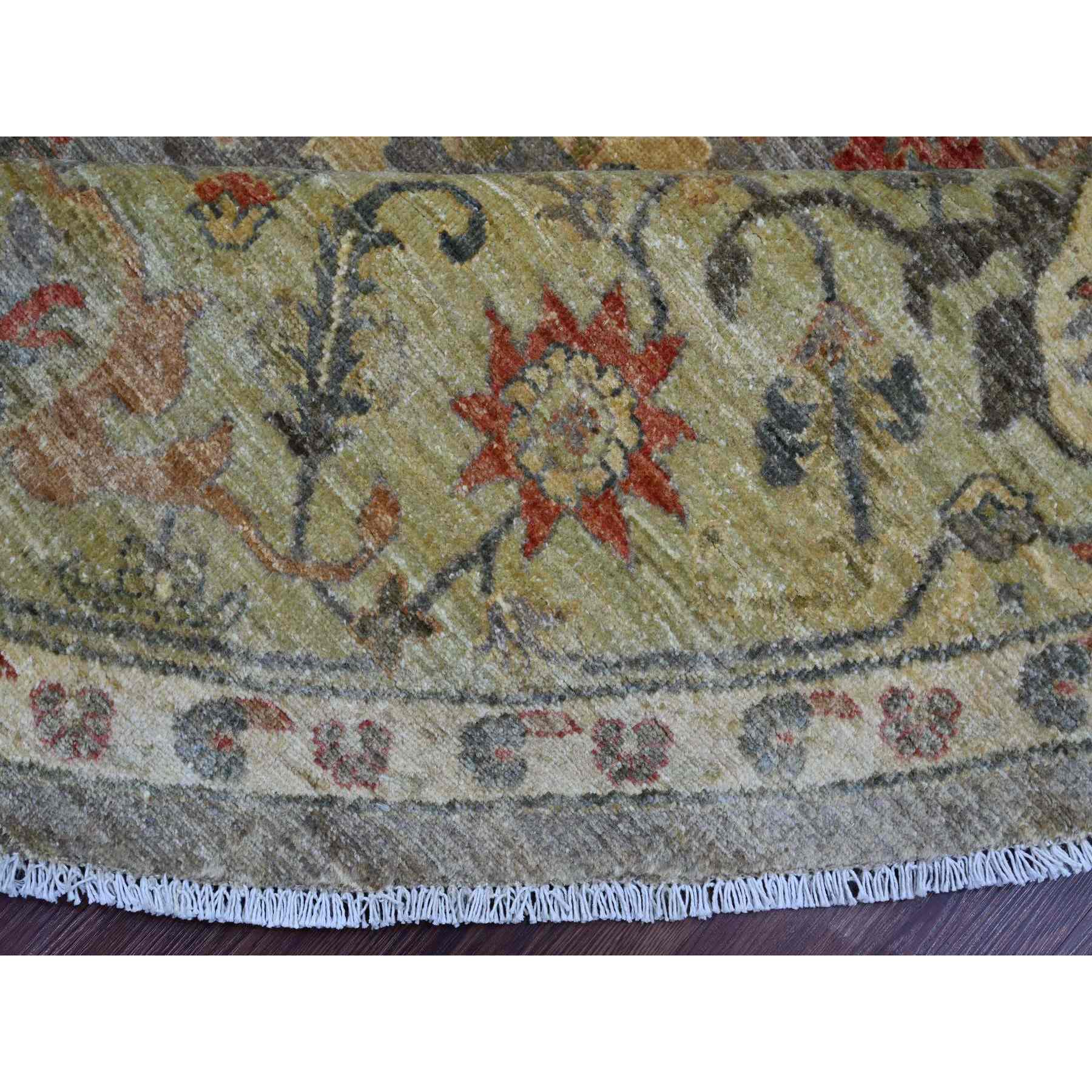 Oushak-And-Peshawar-Hand-Knotted-Rug-107555