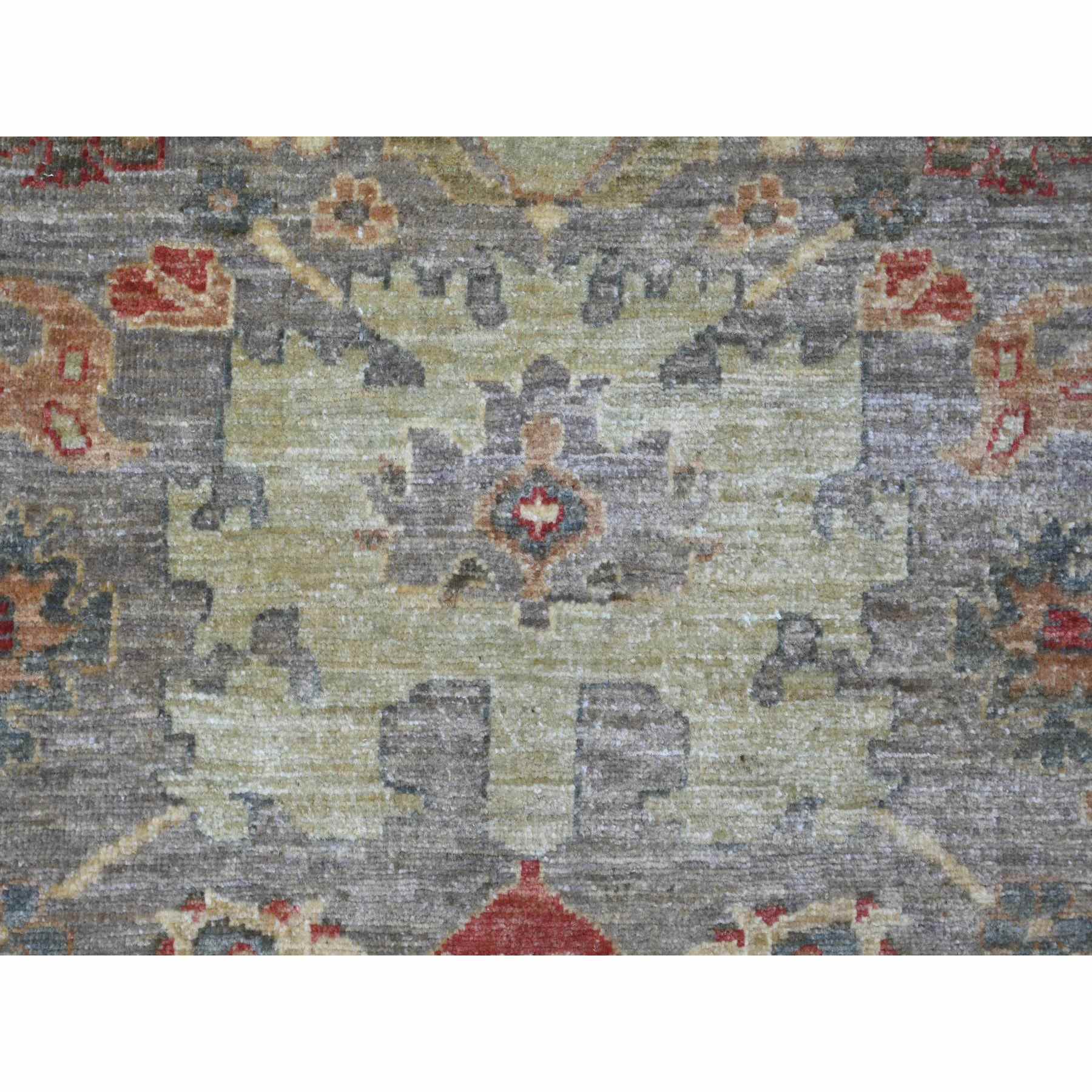Oushak-And-Peshawar-Hand-Knotted-Rug-107555