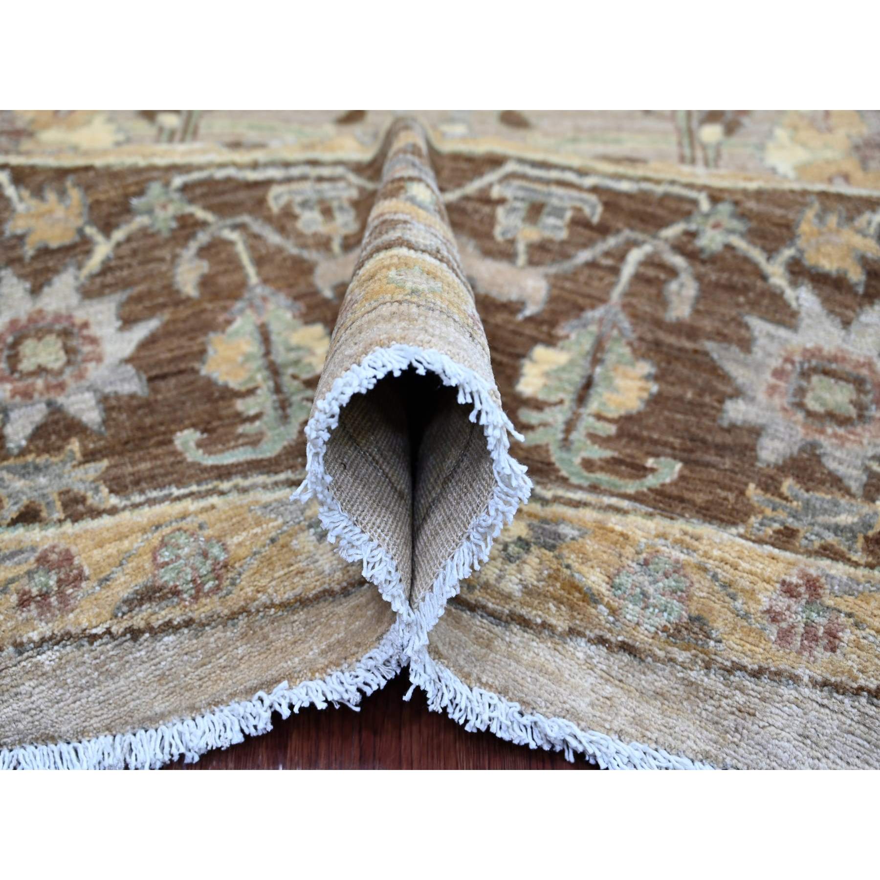 Oushak-And-Peshawar-Hand-Knotted-Rug-107560