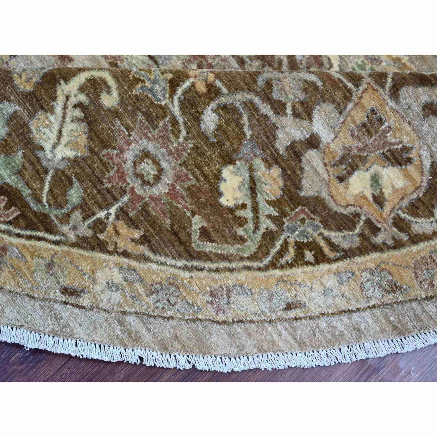 Oushak-And-Peshawar-Hand-Knotted-Rug-107560