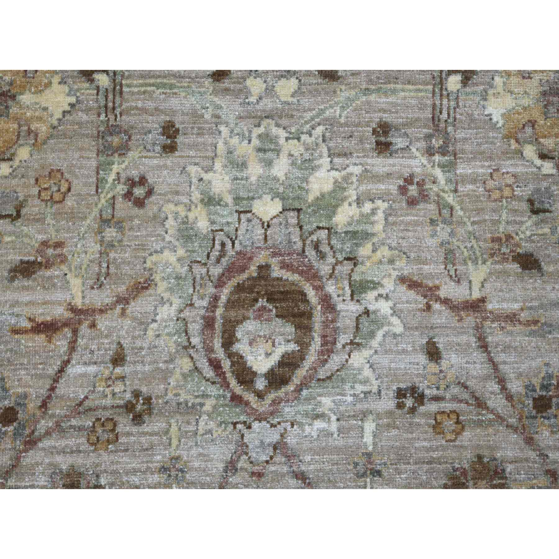 Oushak-And-Peshawar-Hand-Knotted-Rug-107560