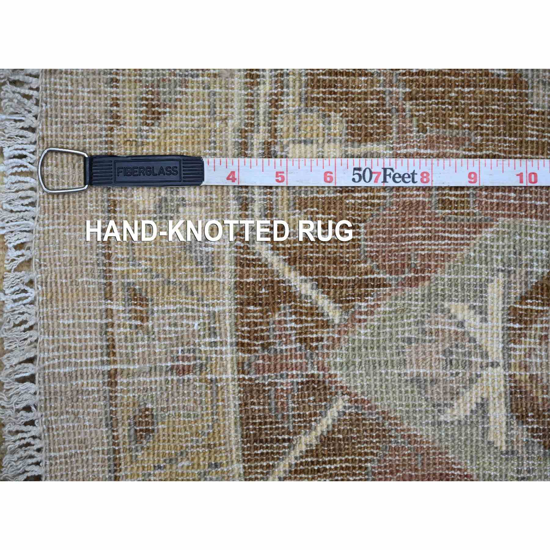 Oushak-And-Peshawar-Hand-Knotted-Rug-107560