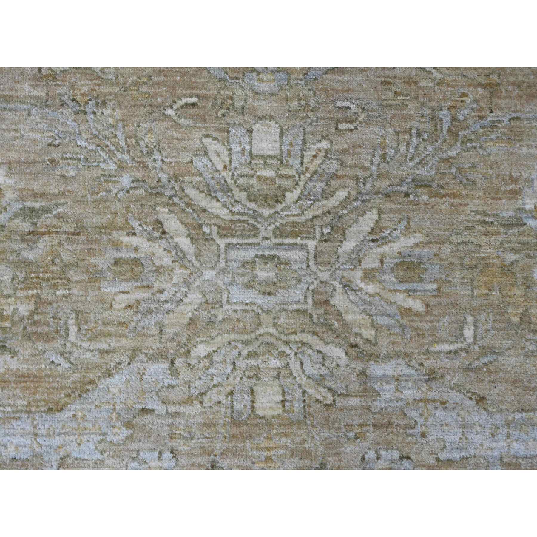 Oushak-And-Peshawar-Hand-Knotted-Rug-107575