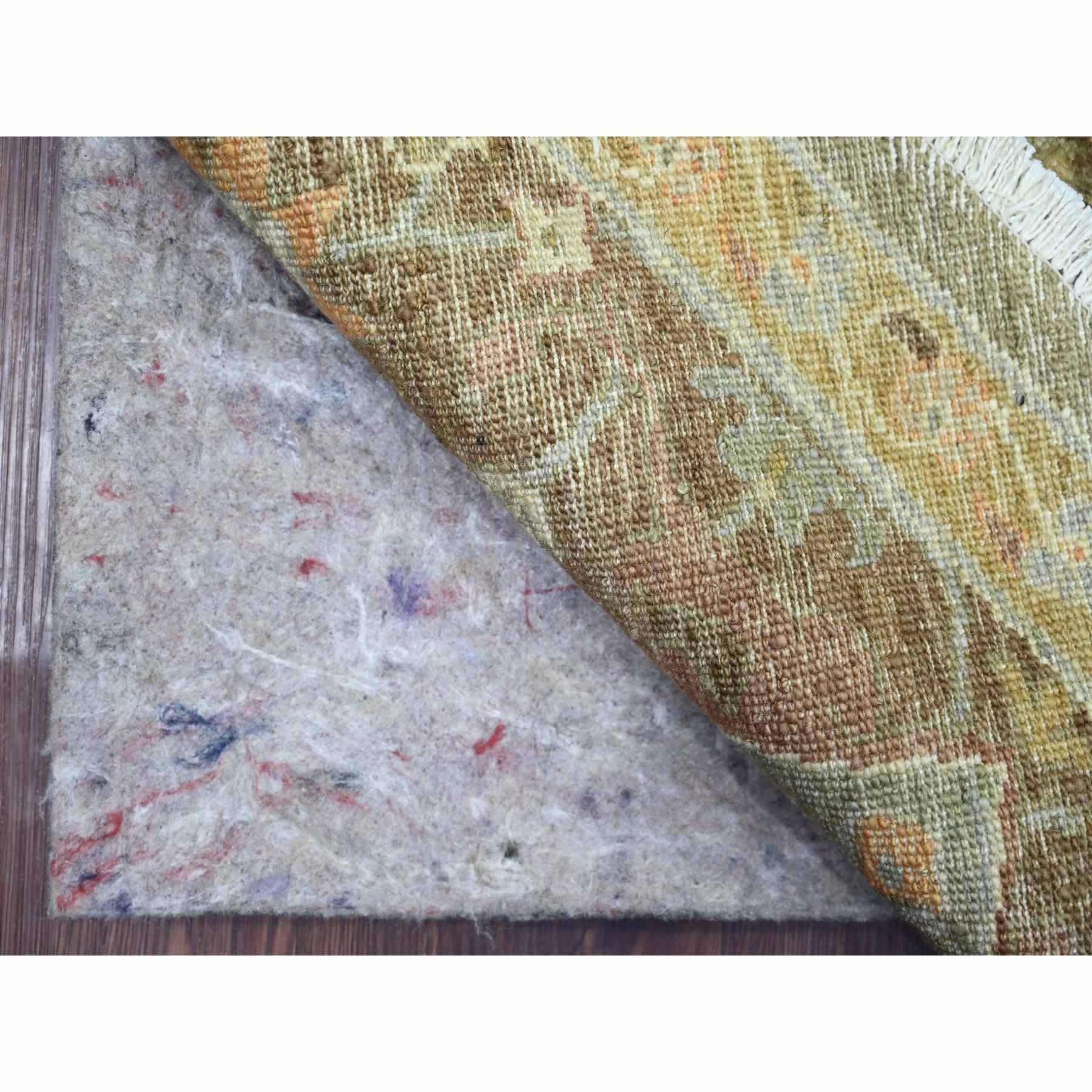 Oushak-And-Peshawar-Hand-Knotted-Rug-107585