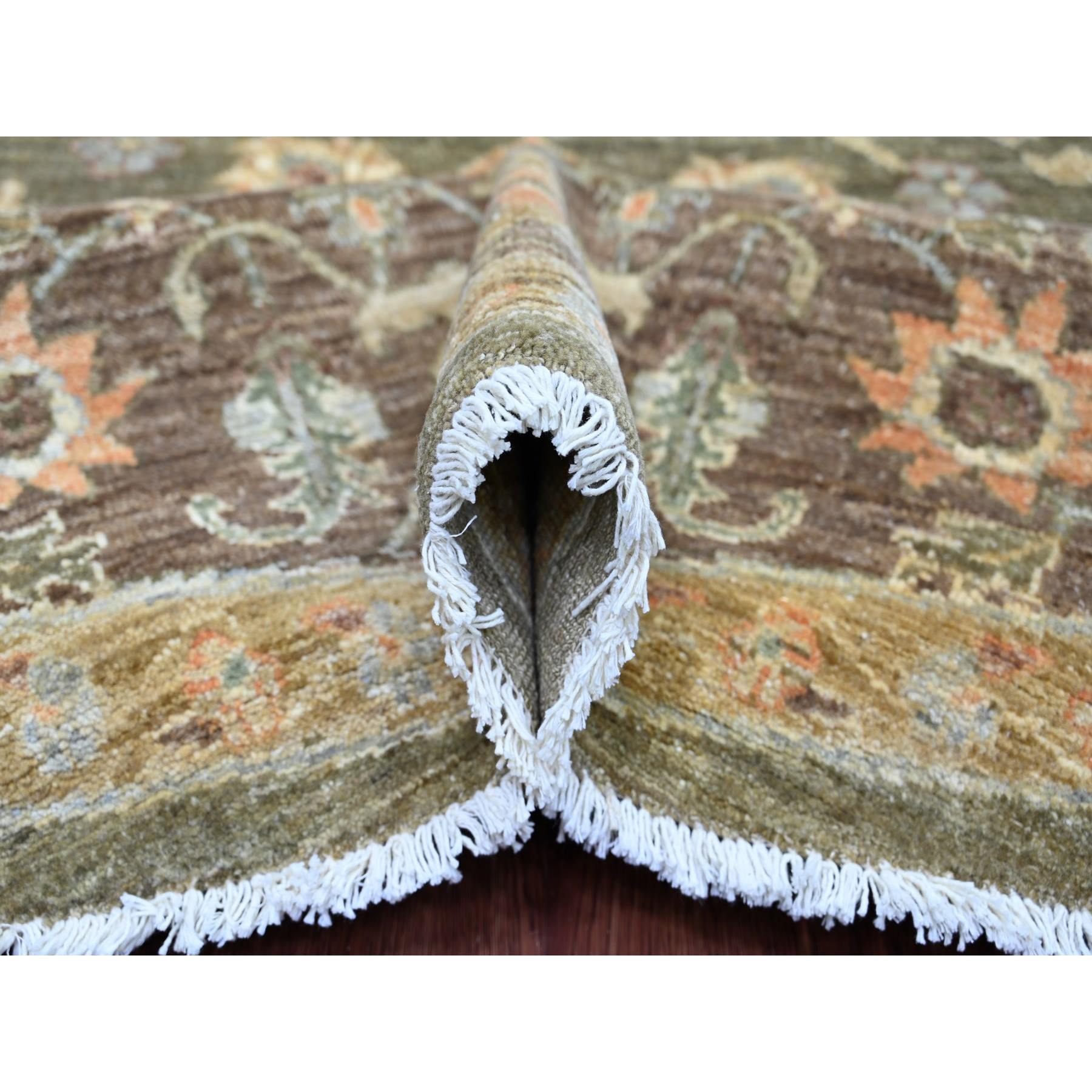 Oushak-And-Peshawar-Hand-Knotted-Rug-107585