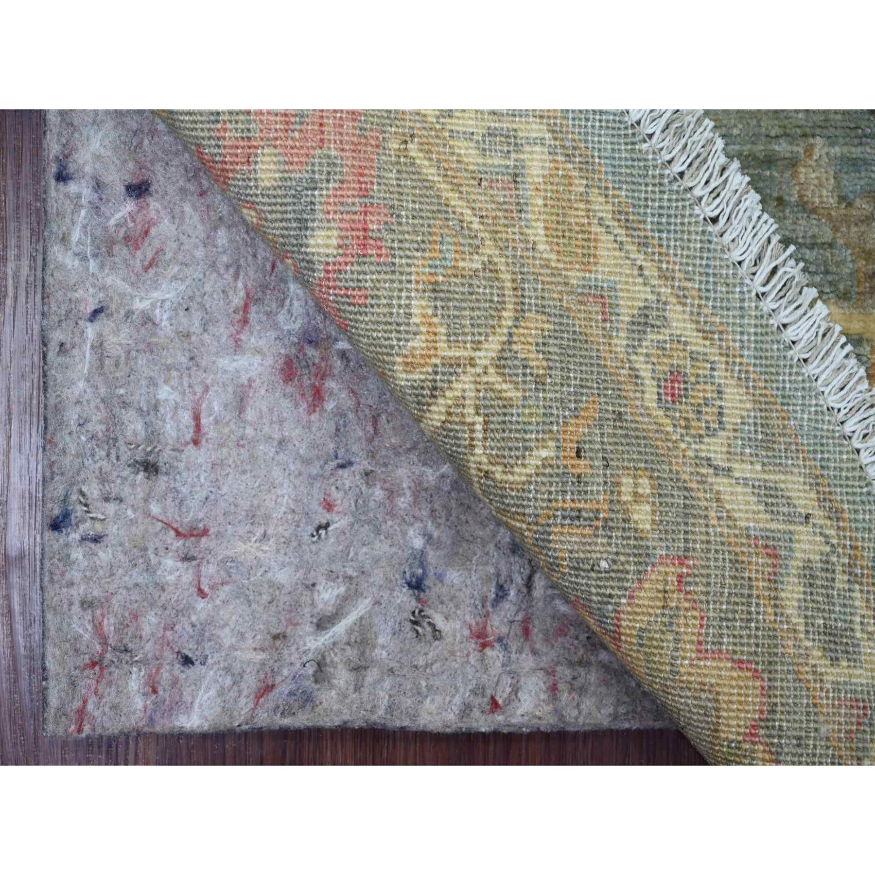Oushak-And-Peshawar-Hand-Knotted-Rug-107590