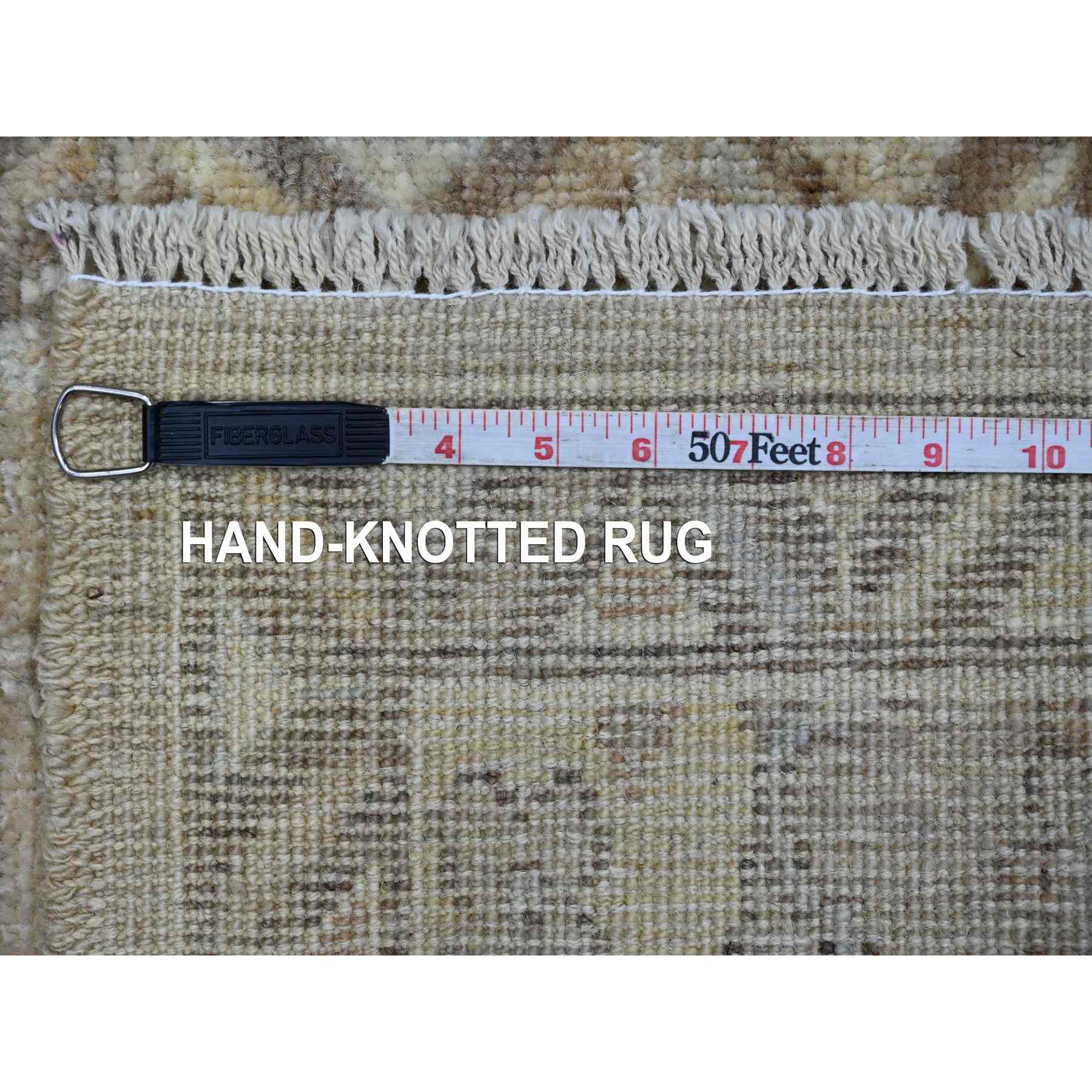 Oushak-And-Peshawar-Hand-Knotted-Rug-107625