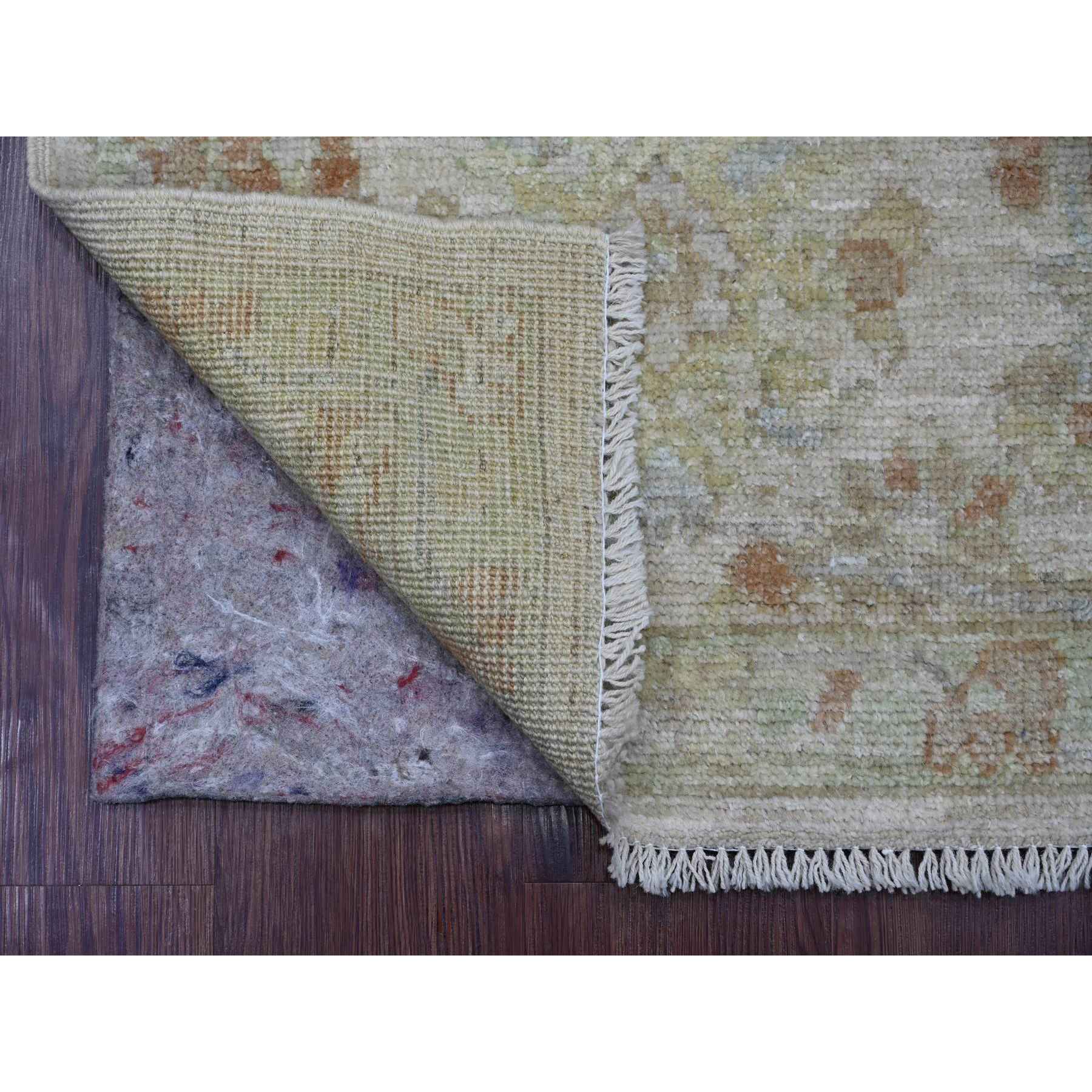 Oushak-And-Peshawar-Hand-Knotted-Rug-107630