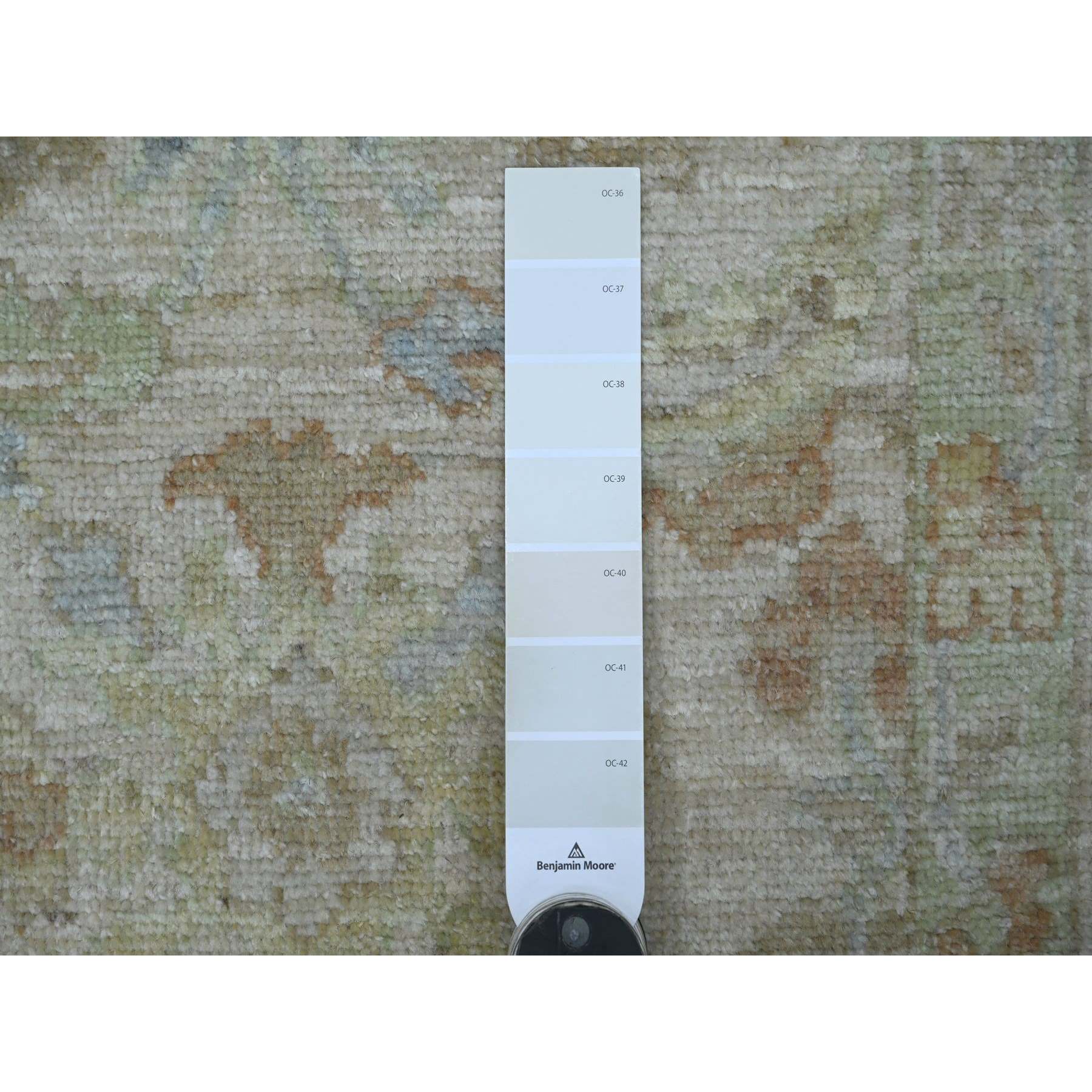Oushak-And-Peshawar-Hand-Knotted-Rug-107630