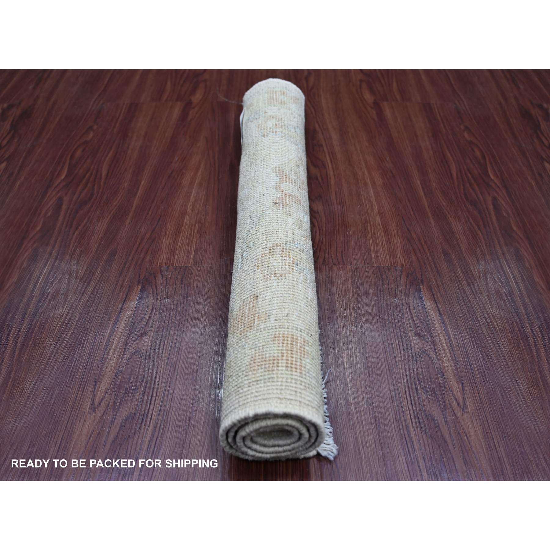 Oushak-And-Peshawar-Hand-Knotted-Rug-107630