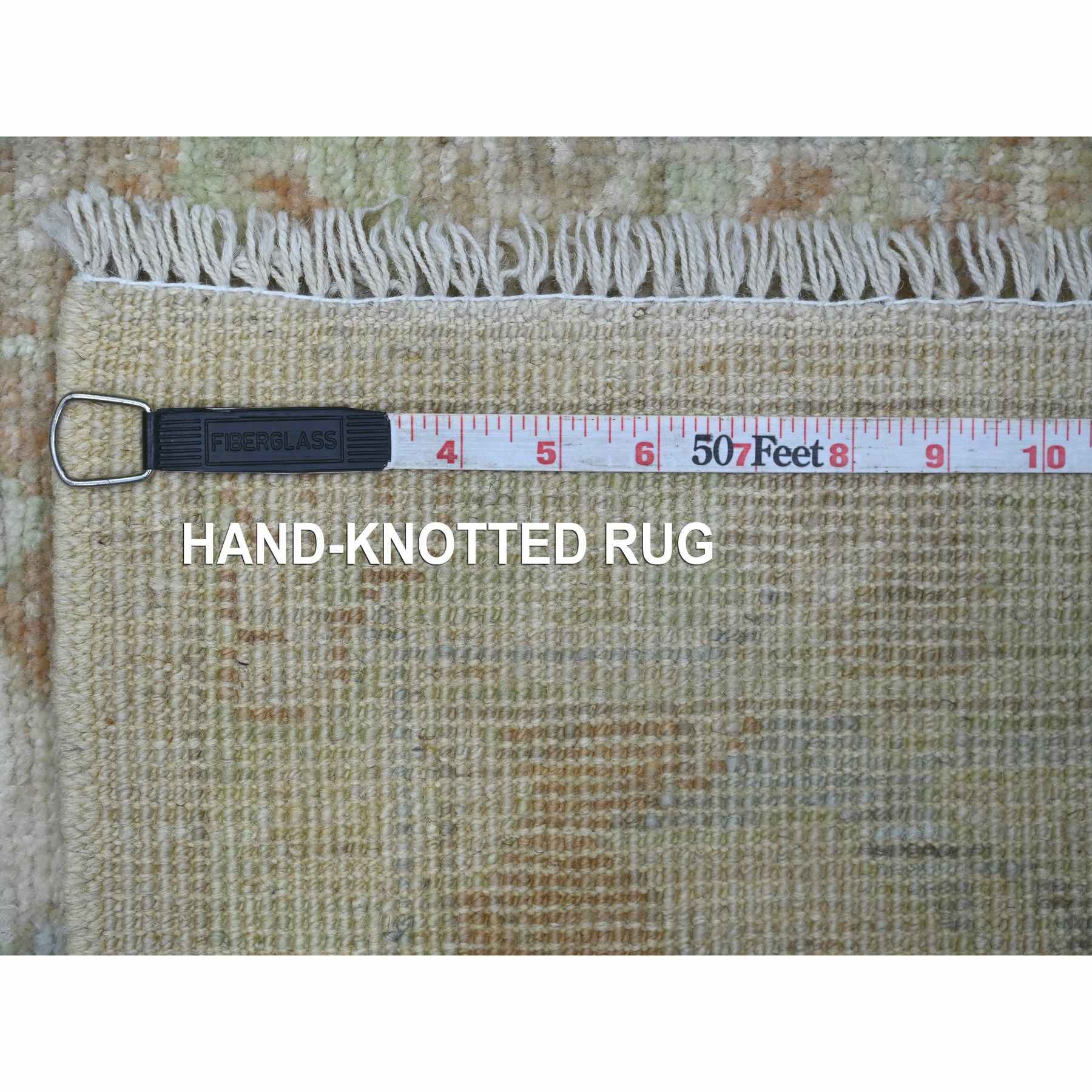 Oushak-And-Peshawar-Hand-Knotted-Rug-107630