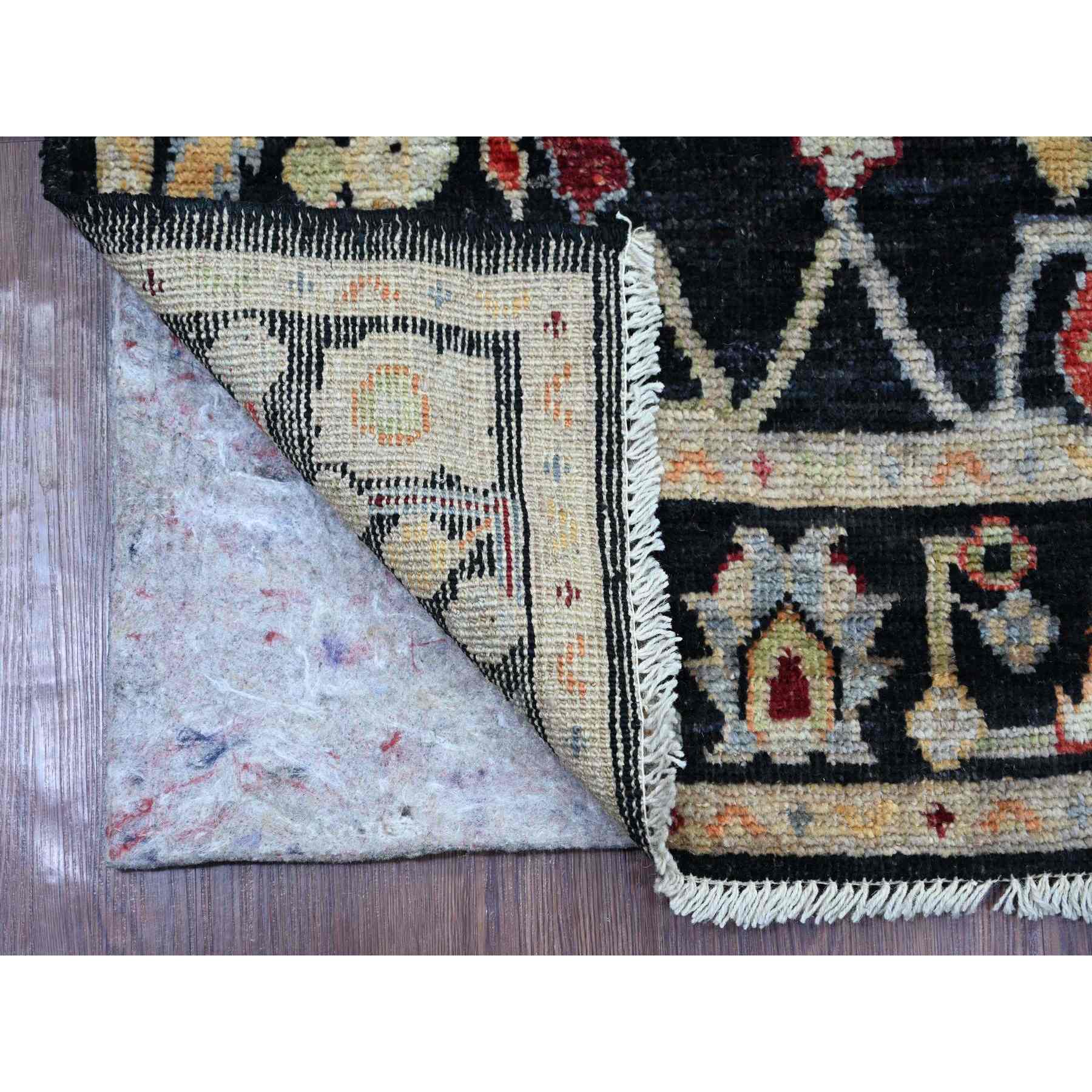 Oushak-And-Peshawar-Hand-Knotted-Rug-107645