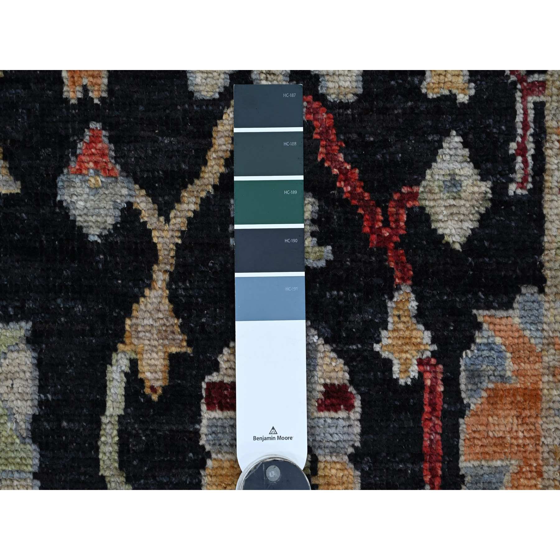 Oushak-And-Peshawar-Hand-Knotted-Rug-107645
