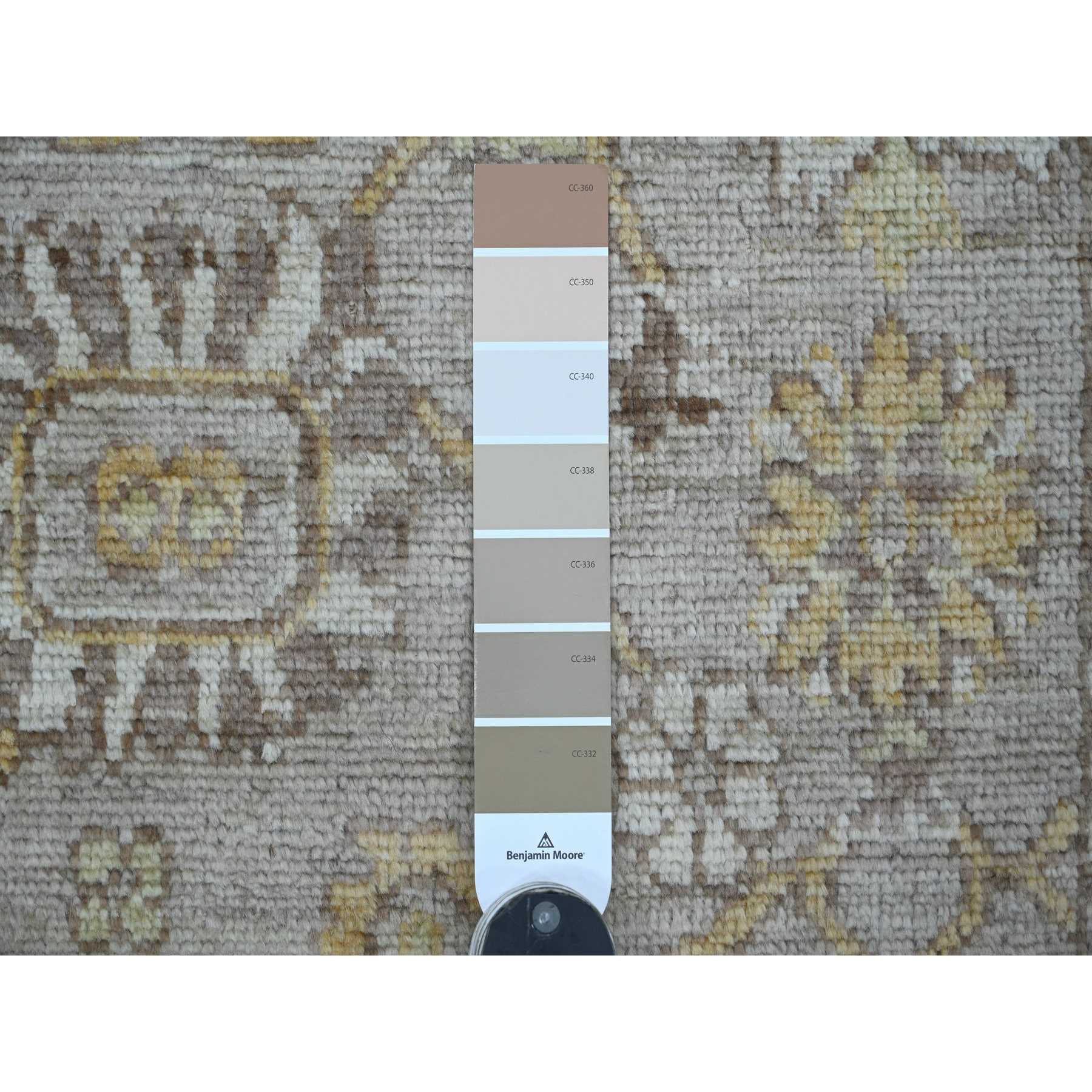 Oushak-And-Peshawar-Hand-Knotted-Rug-107655