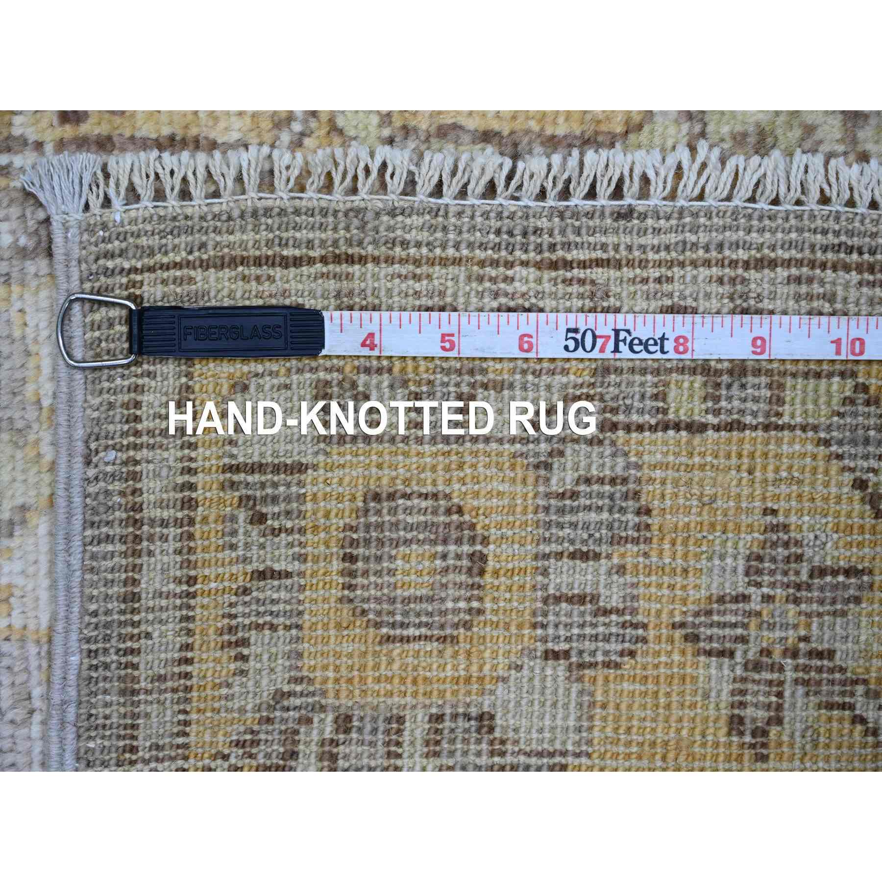 Oushak-And-Peshawar-Hand-Knotted-Rug-107655