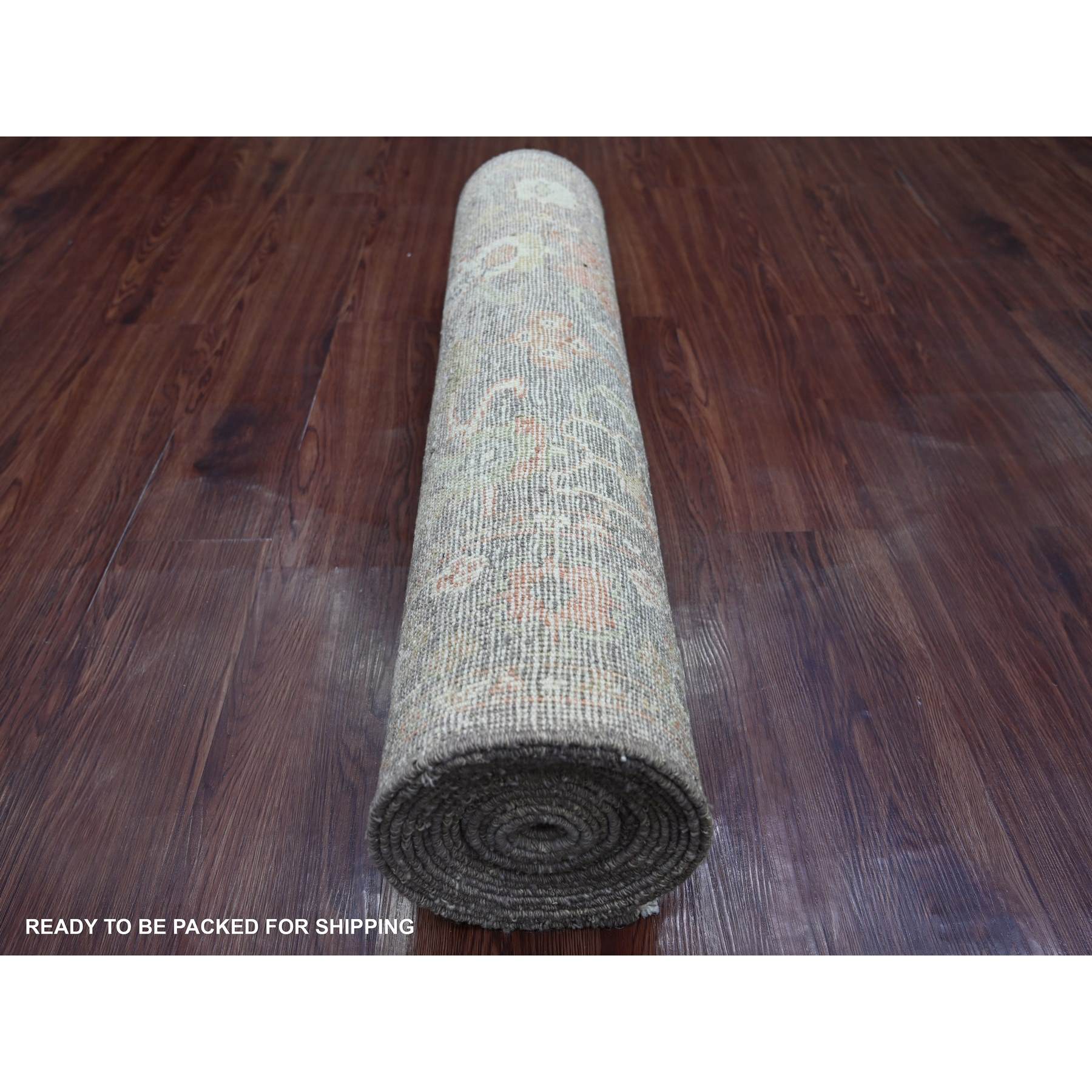 Oushak-And-Peshawar-Hand-Knotted-Rug-107660