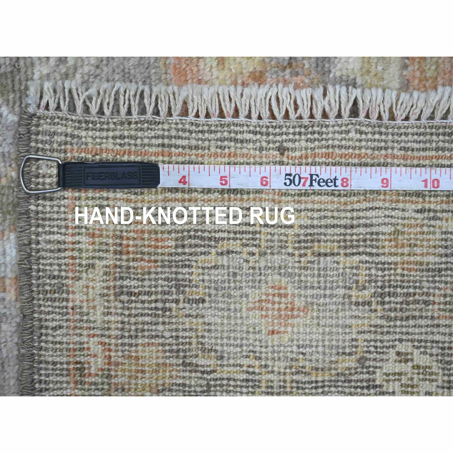 Oushak-And-Peshawar-Hand-Knotted-Rug-107660