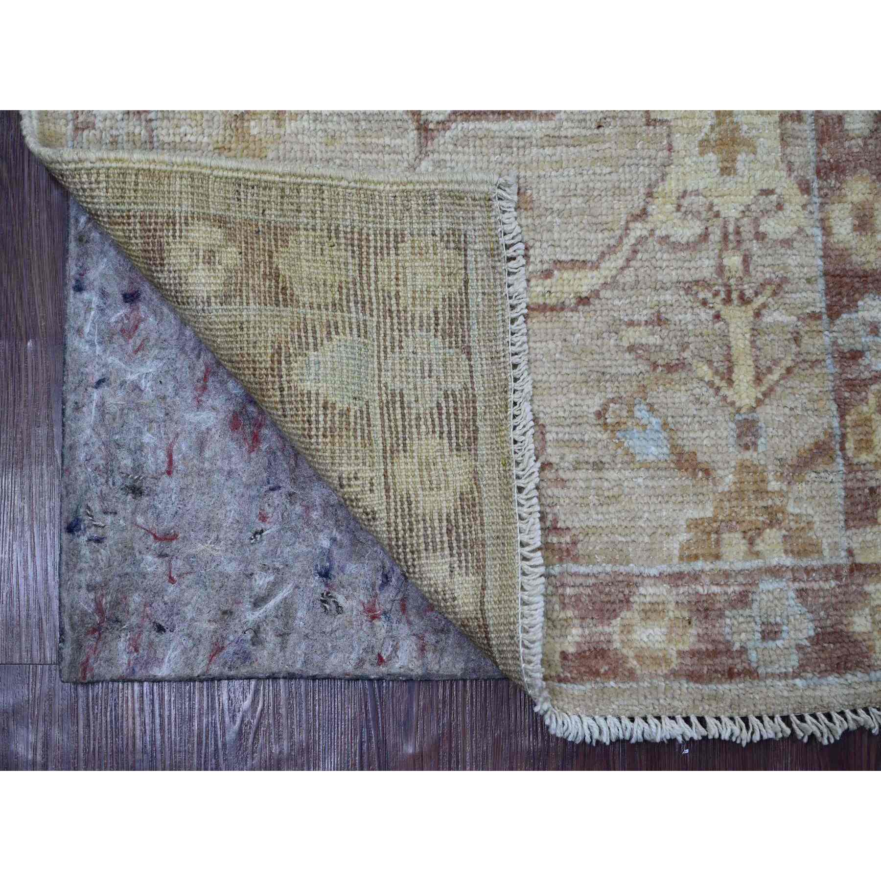 Oushak-And-Peshawar-Hand-Knotted-Rug-107665