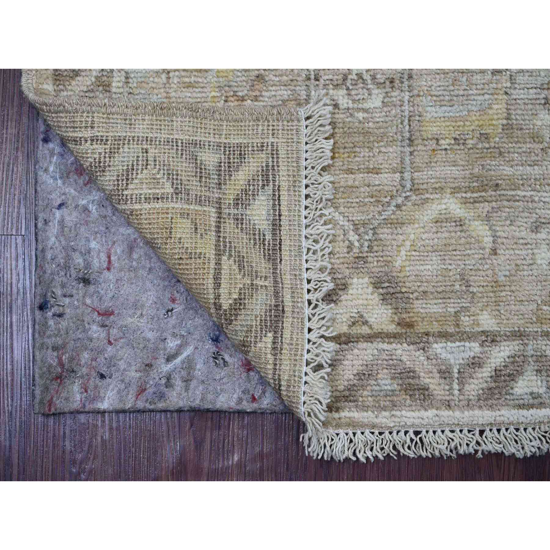 Oushak-And-Peshawar-Hand-Knotted-Rug-107670