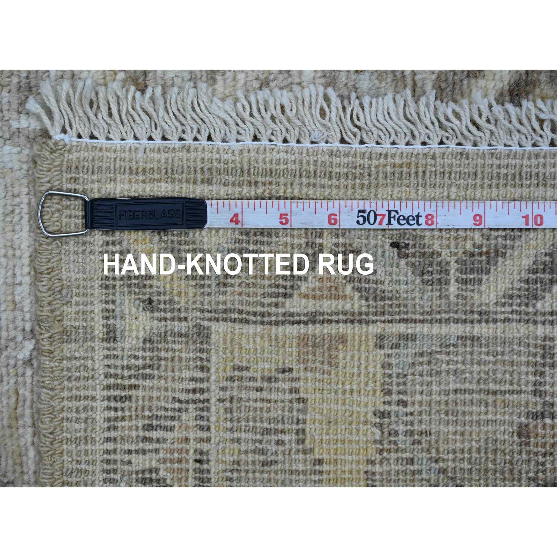 Oushak-And-Peshawar-Hand-Knotted-Rug-107670