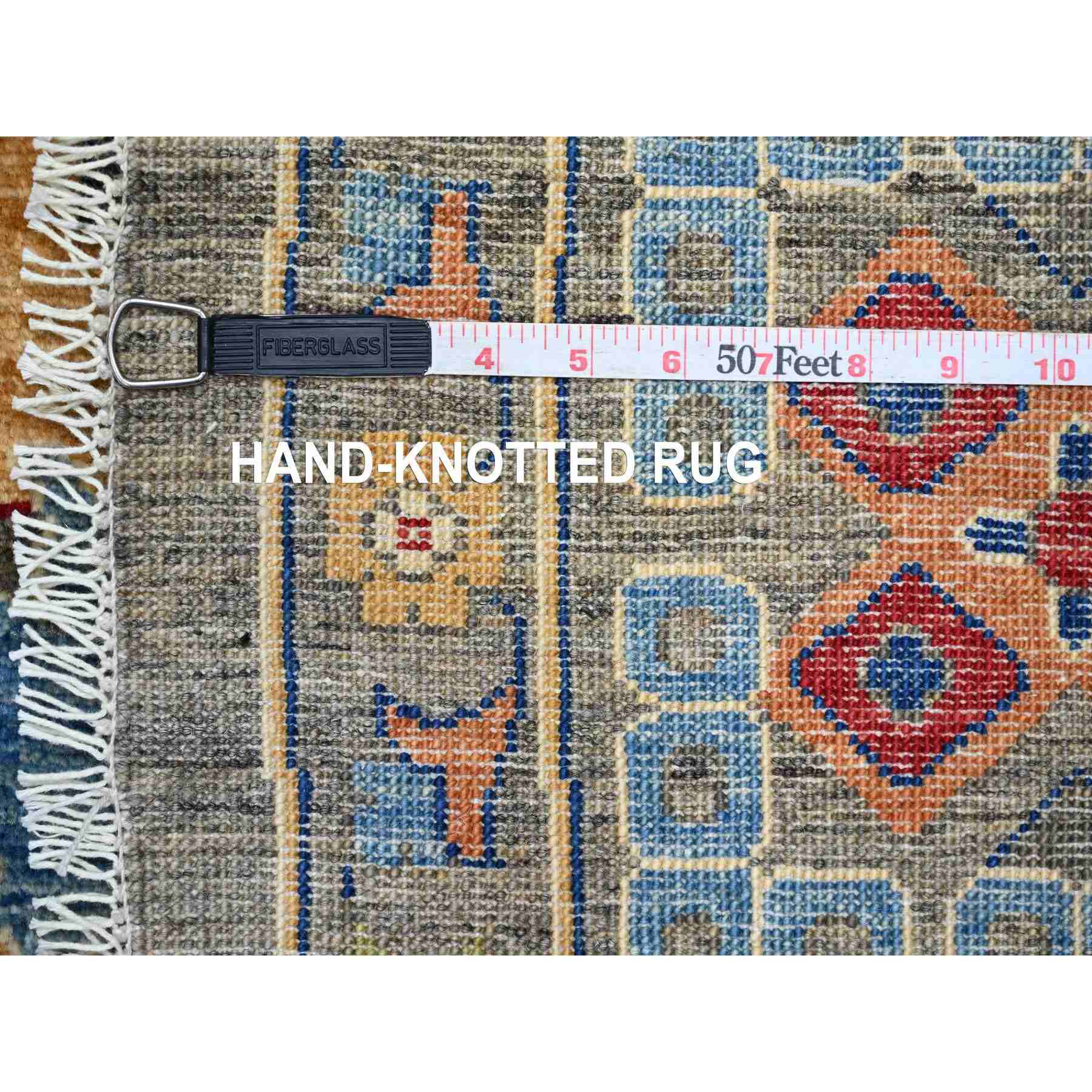 Oushak-And-Peshawar-Hand-Knotted-Rug-107675
