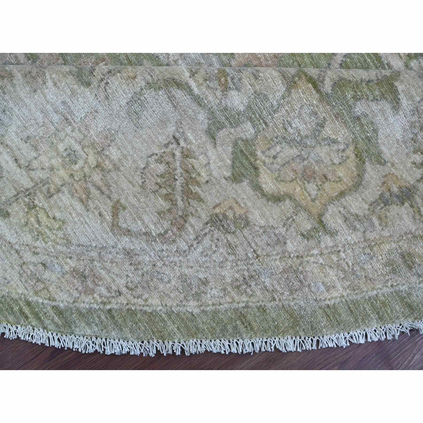 Oushak-And-Peshawar-Hand-Knotted-Rug-107685