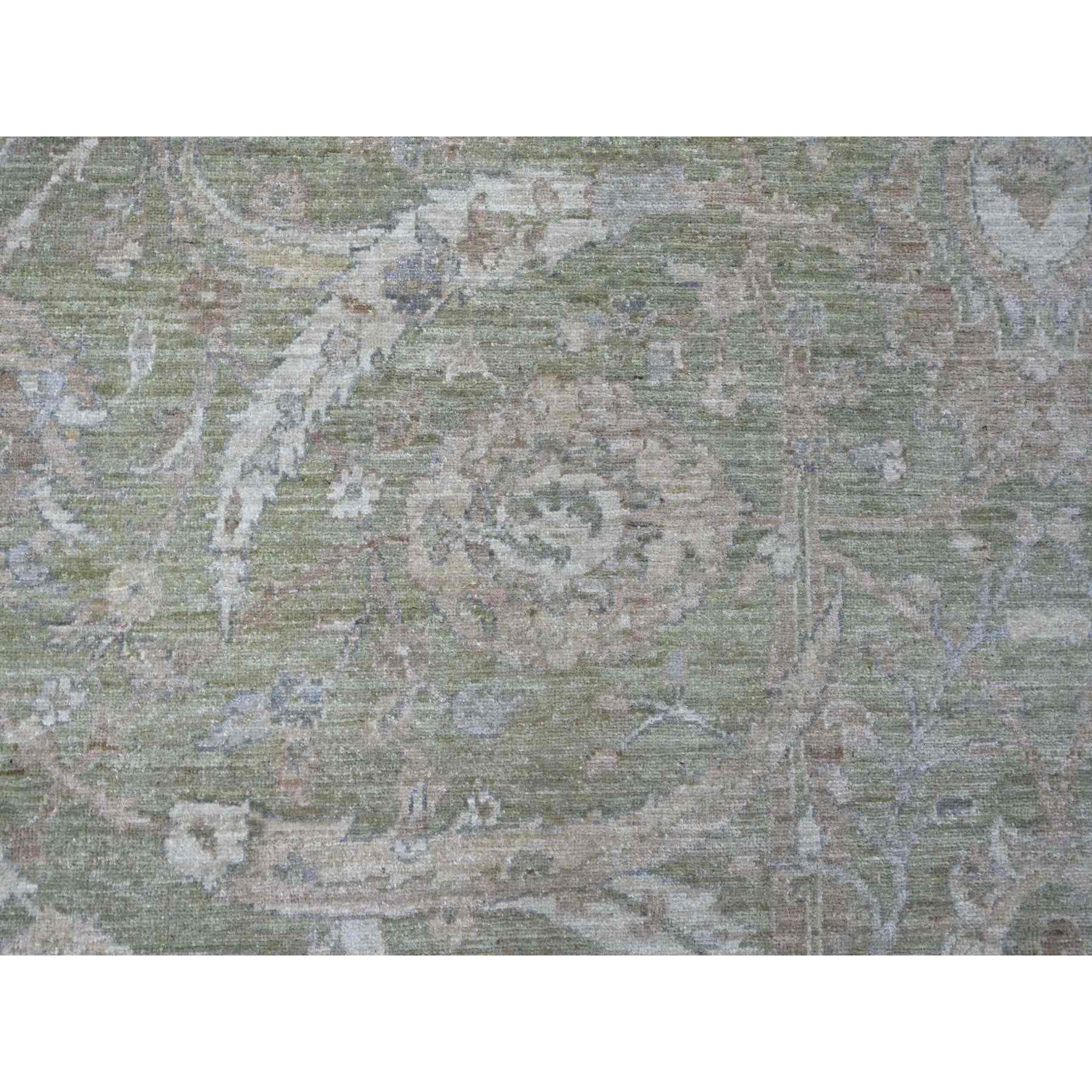 Oushak-And-Peshawar-Hand-Knotted-Rug-107685