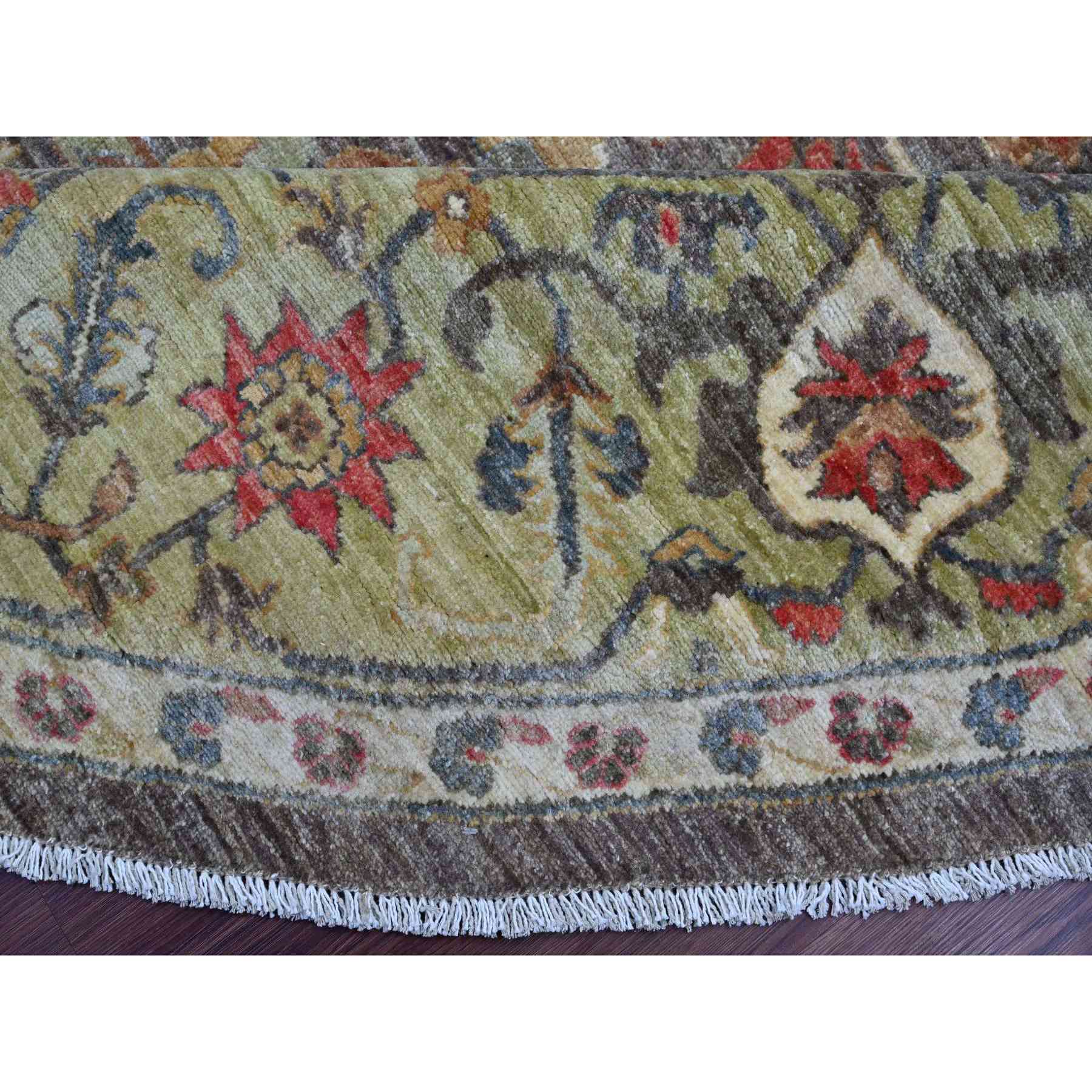 Oushak-And-Peshawar-Hand-Knotted-Rug-107690