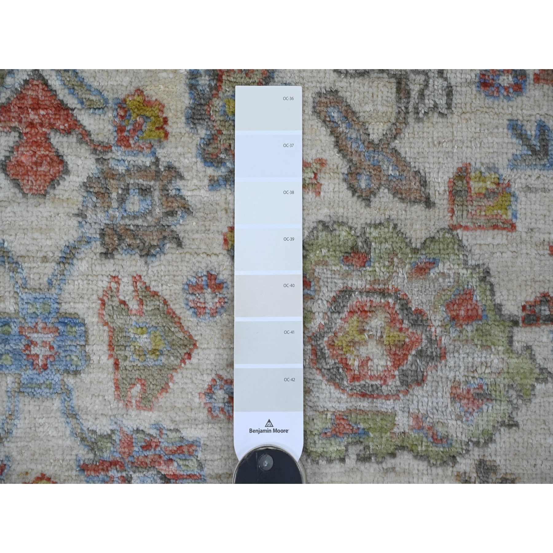 Oushak-And-Peshawar-Hand-Knotted-Rug-107695