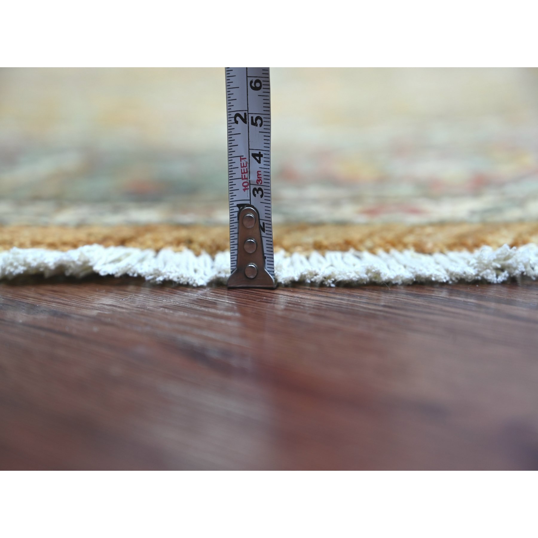 Oushak-And-Peshawar-Hand-Knotted-Rug-107700