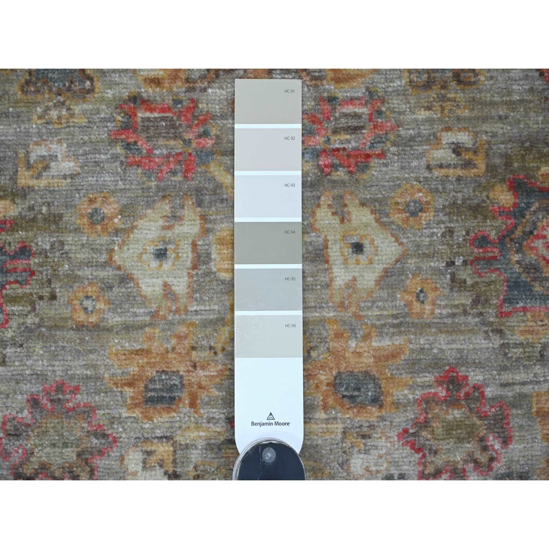 Oushak-And-Peshawar-Hand-Knotted-Rug-107705