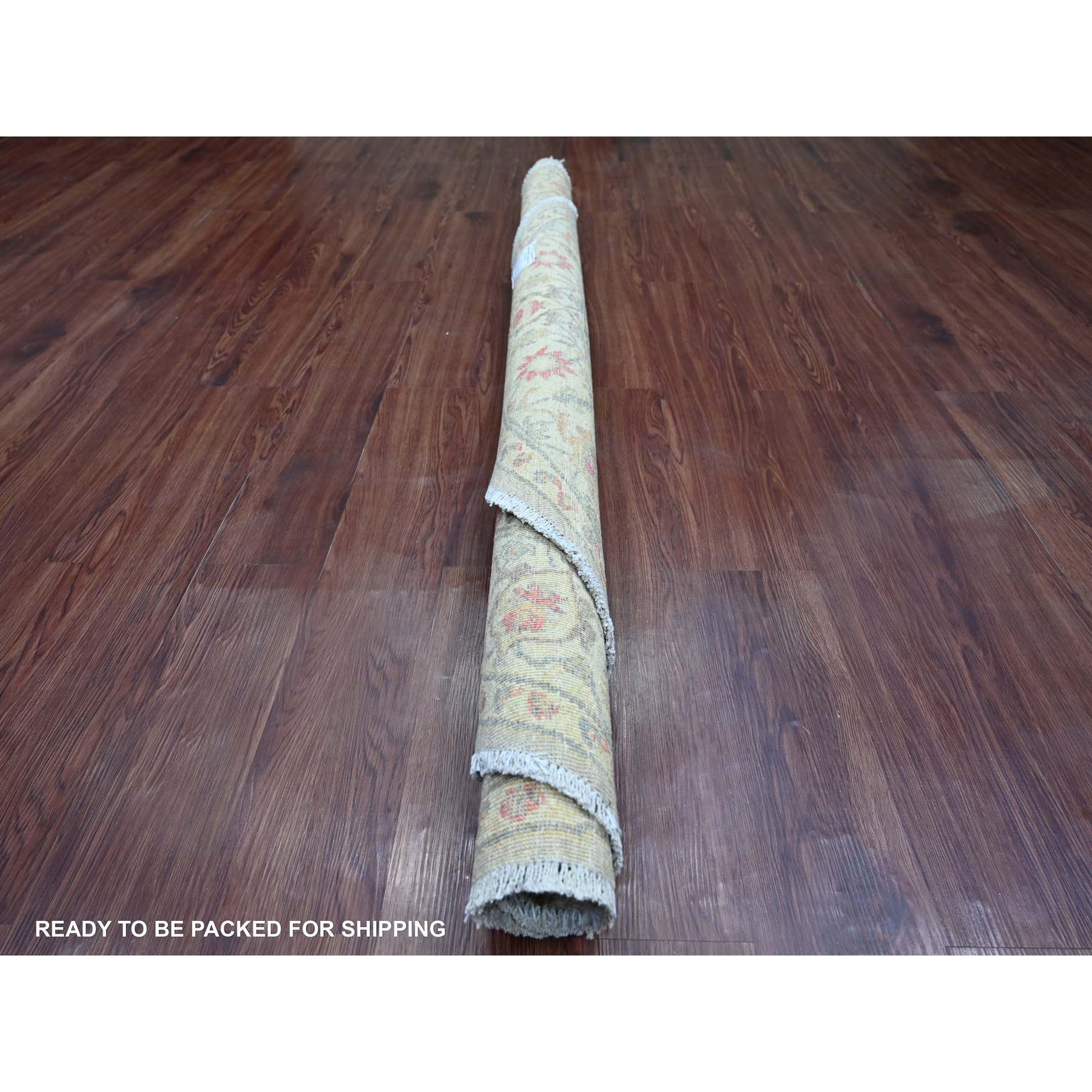Oushak-And-Peshawar-Hand-Knotted-Rug-107705