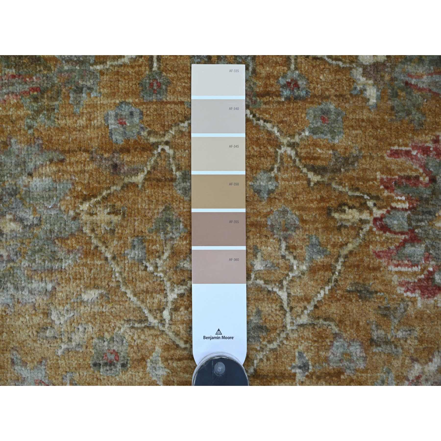 Oushak-And-Peshawar-Hand-Knotted-Rug-107710