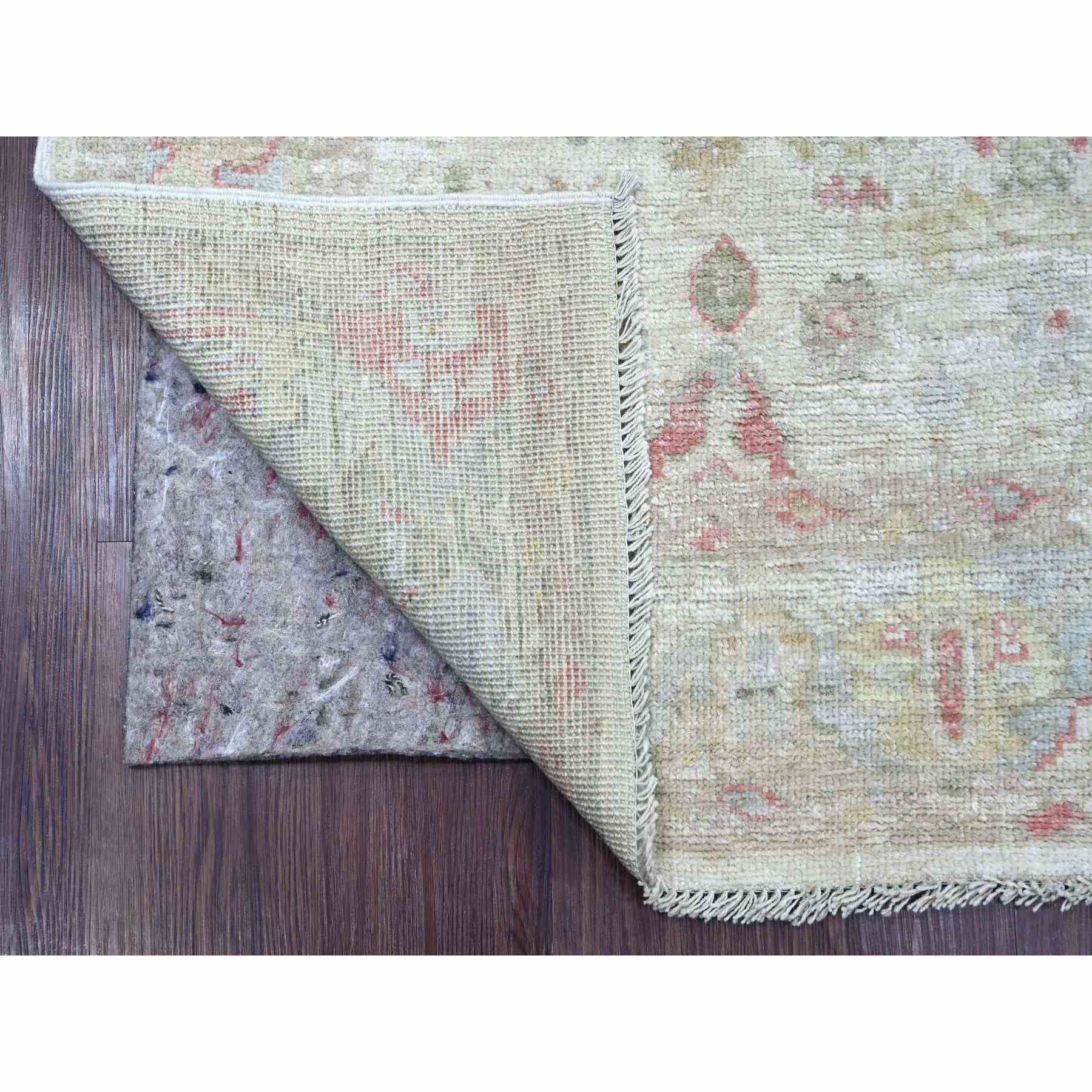 Oushak-And-Peshawar-Hand-Knotted-Rug-107720