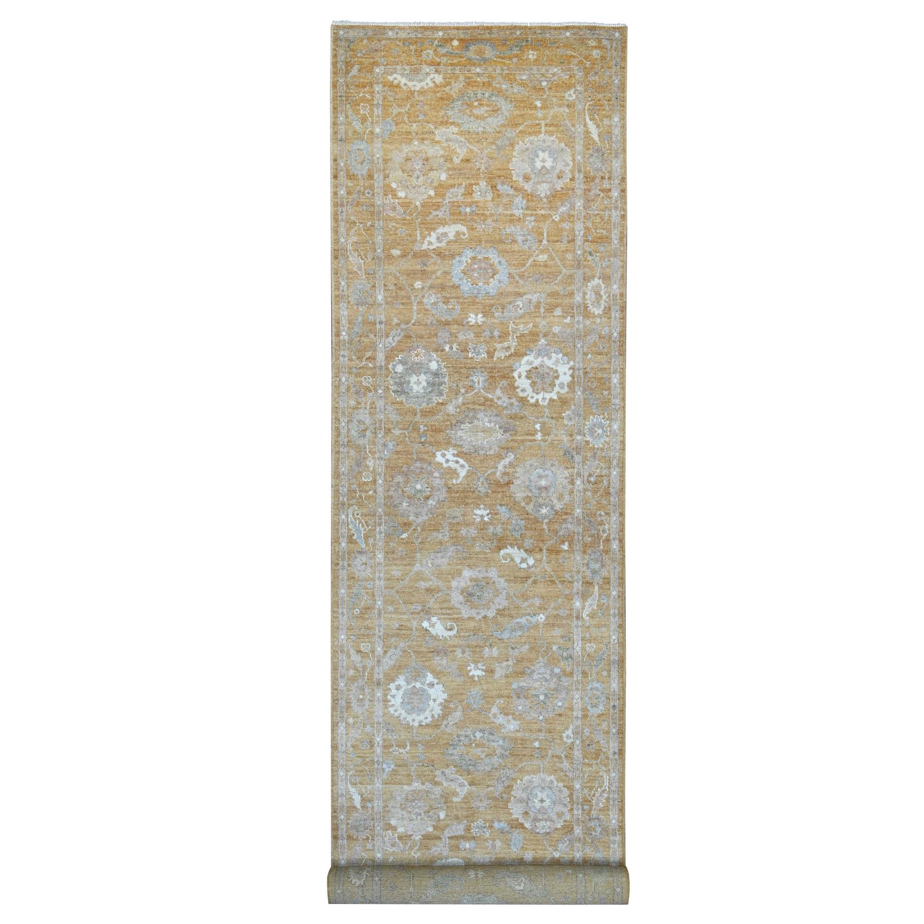 Oushak-And-Peshawar-Hand-Knotted-Rug-107725