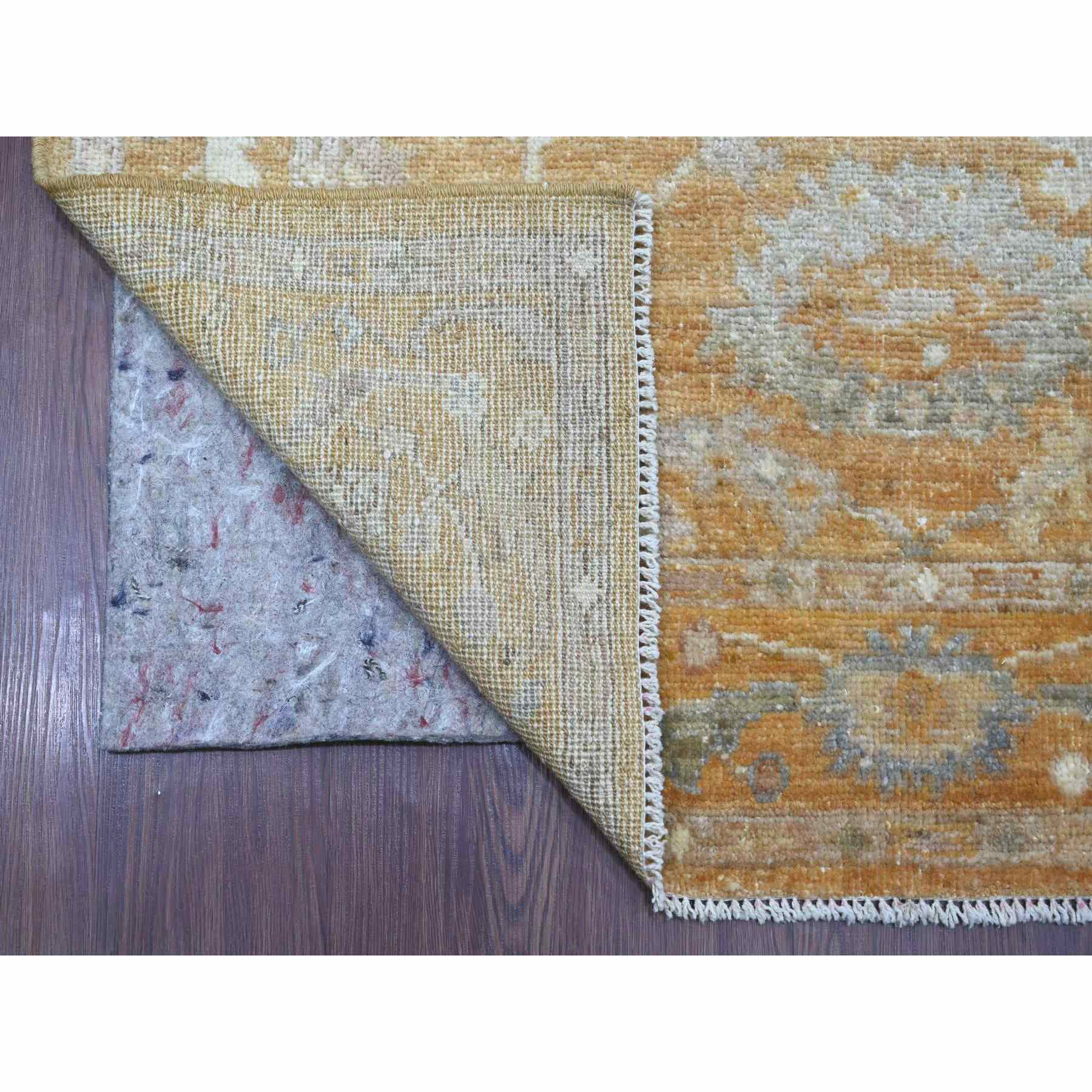 Oushak-And-Peshawar-Hand-Knotted-Rug-107725