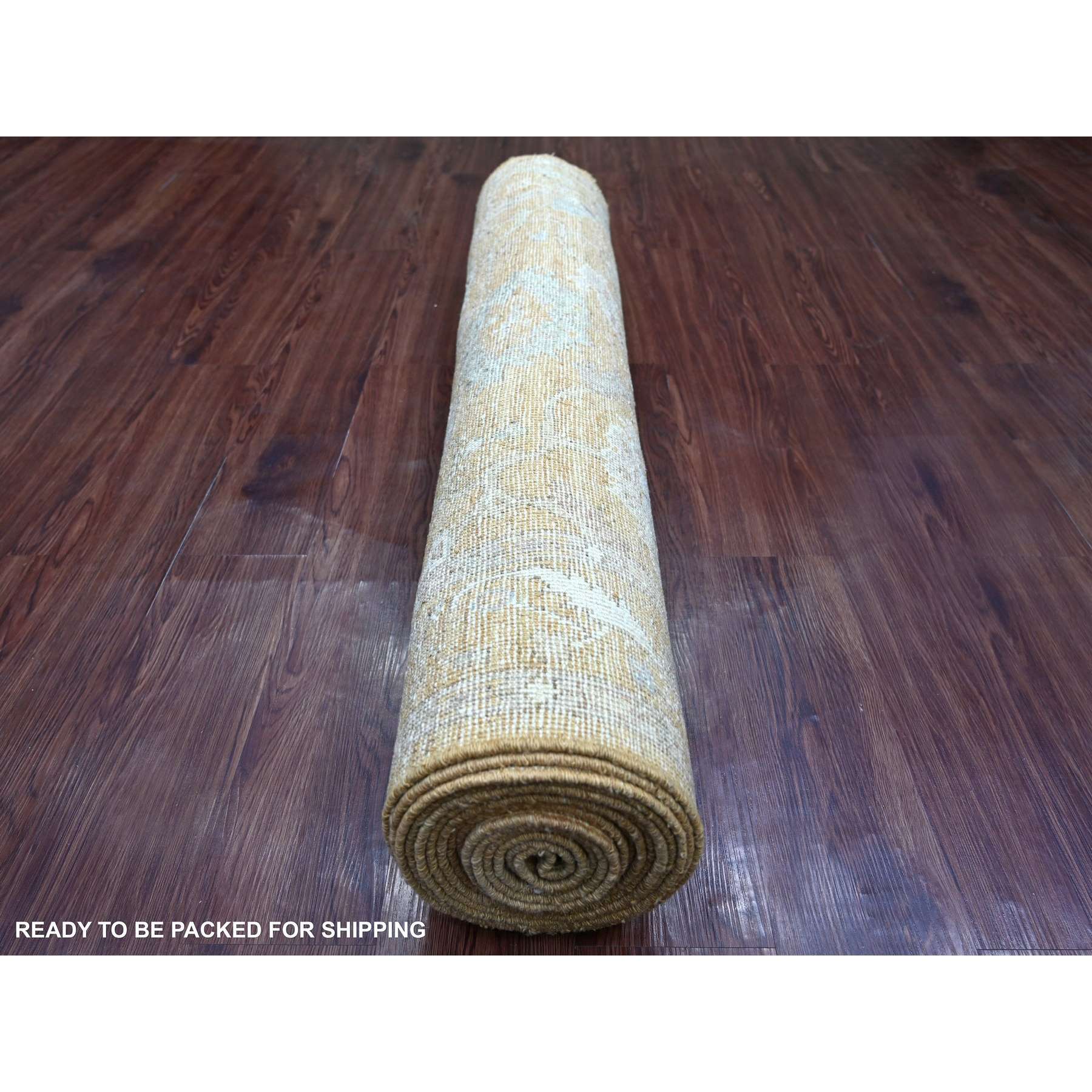 Oushak-And-Peshawar-Hand-Knotted-Rug-107725