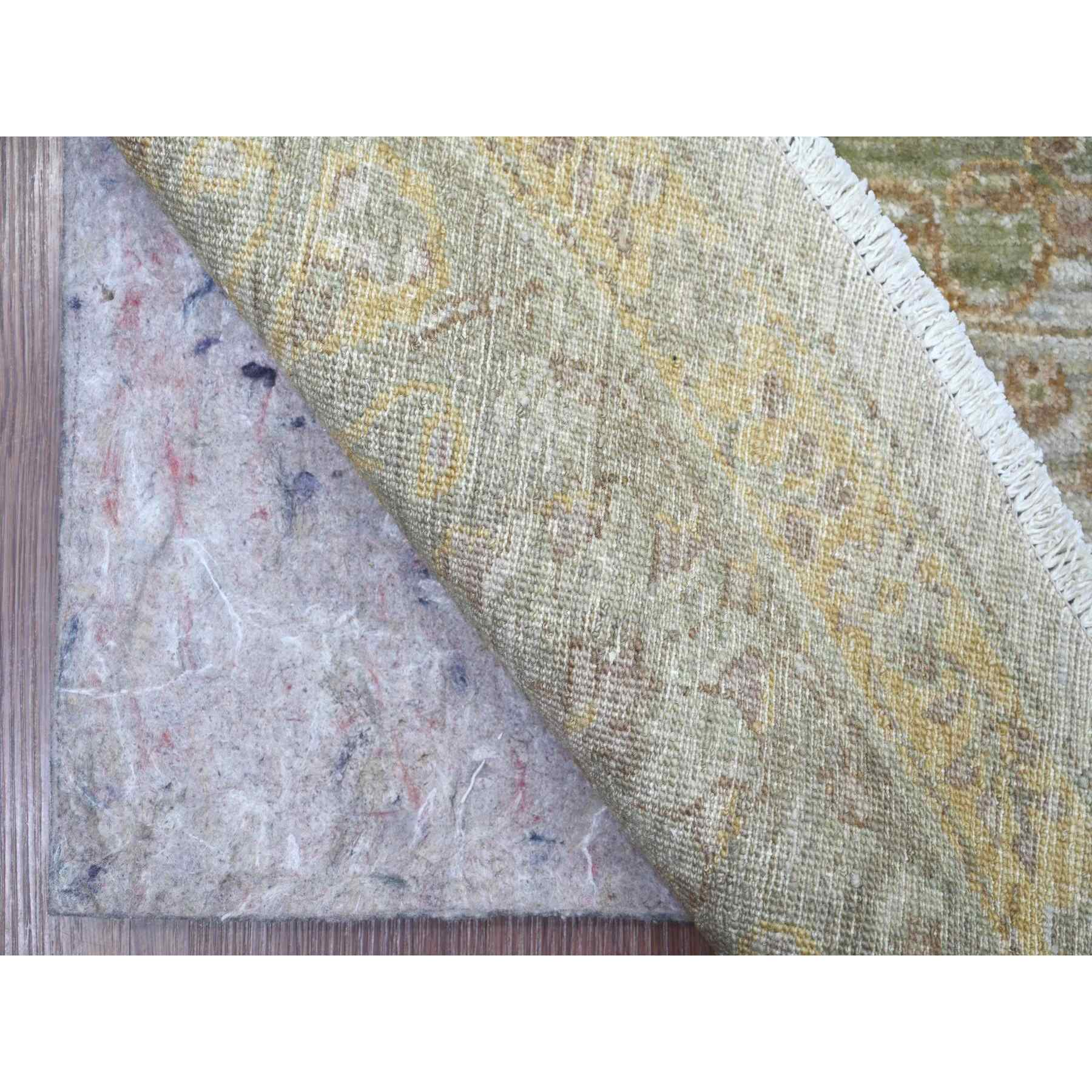 Oushak-And-Peshawar-Hand-Knotted-Rug-107740