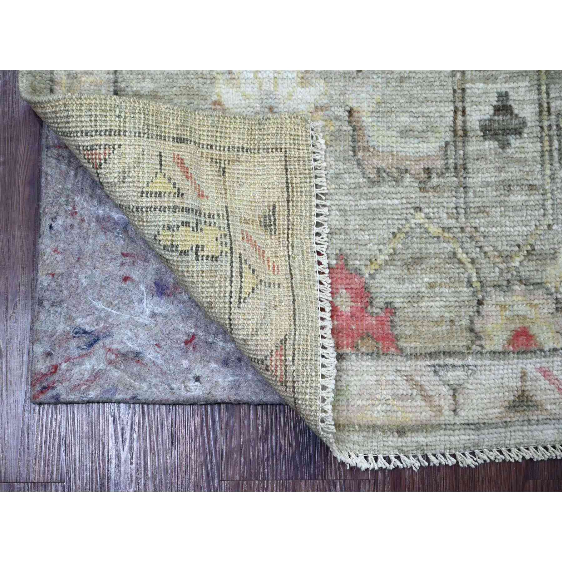 Oushak-And-Peshawar-Hand-Knotted-Rug-107775