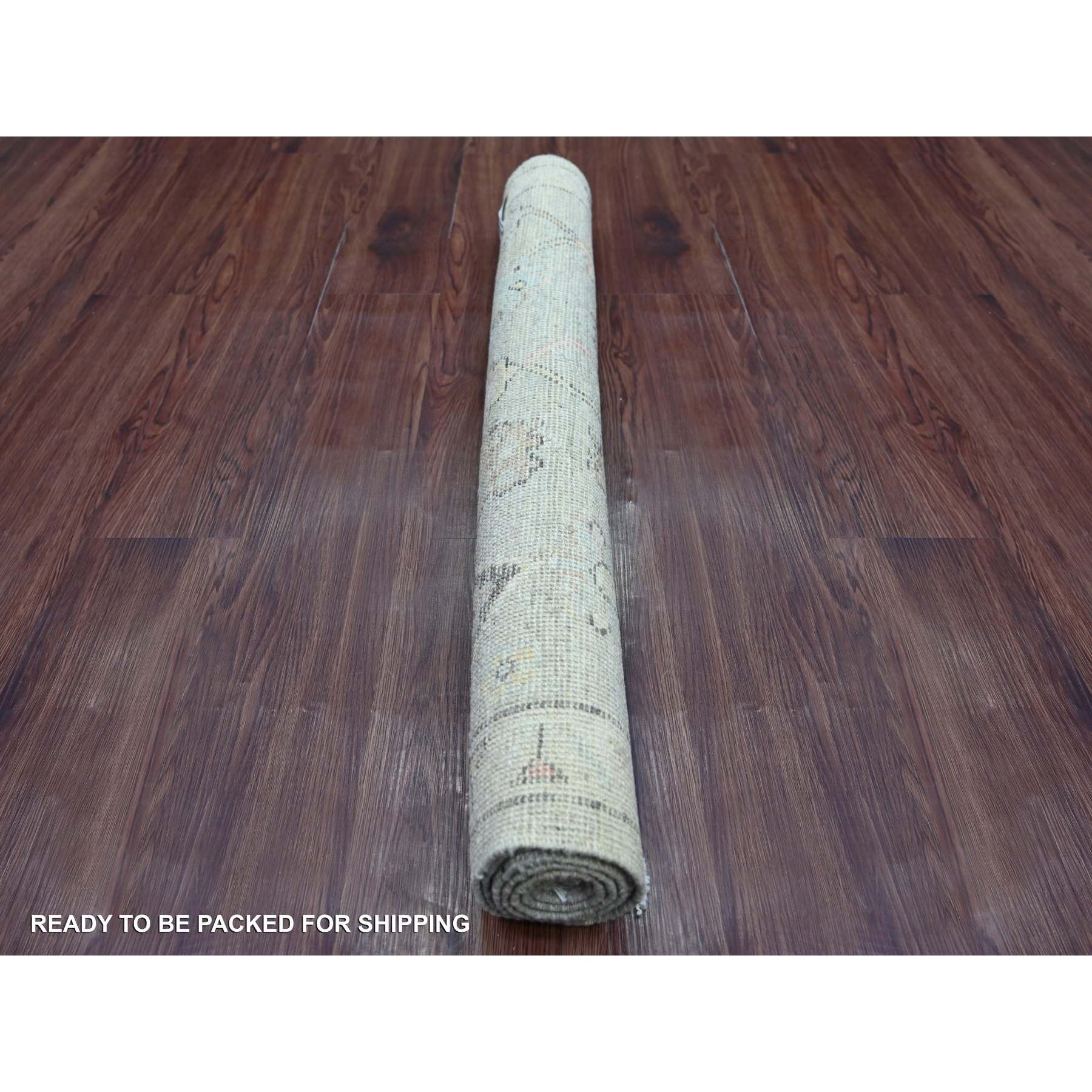 Oushak-And-Peshawar-Hand-Knotted-Rug-107775