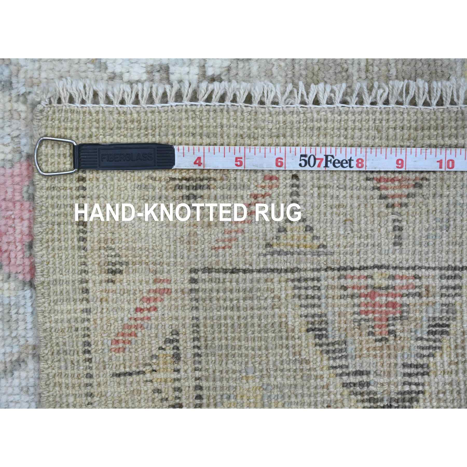 Oushak-And-Peshawar-Hand-Knotted-Rug-107775