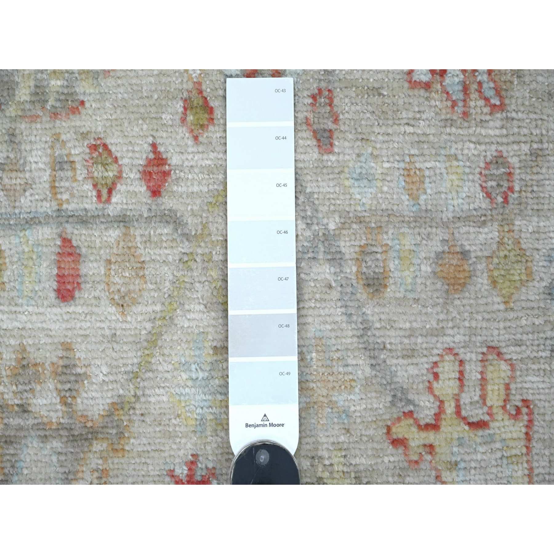 Oushak-And-Peshawar-Hand-Knotted-Rug-107785