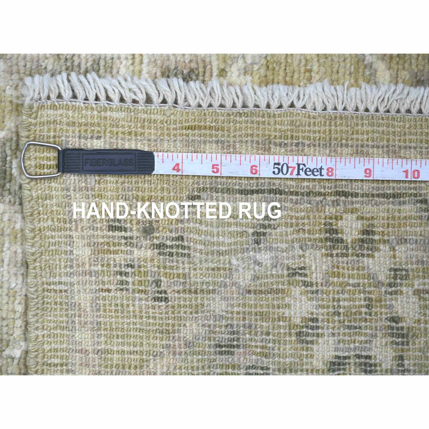 Oushak-And-Peshawar-Hand-Knotted-Rug-107790